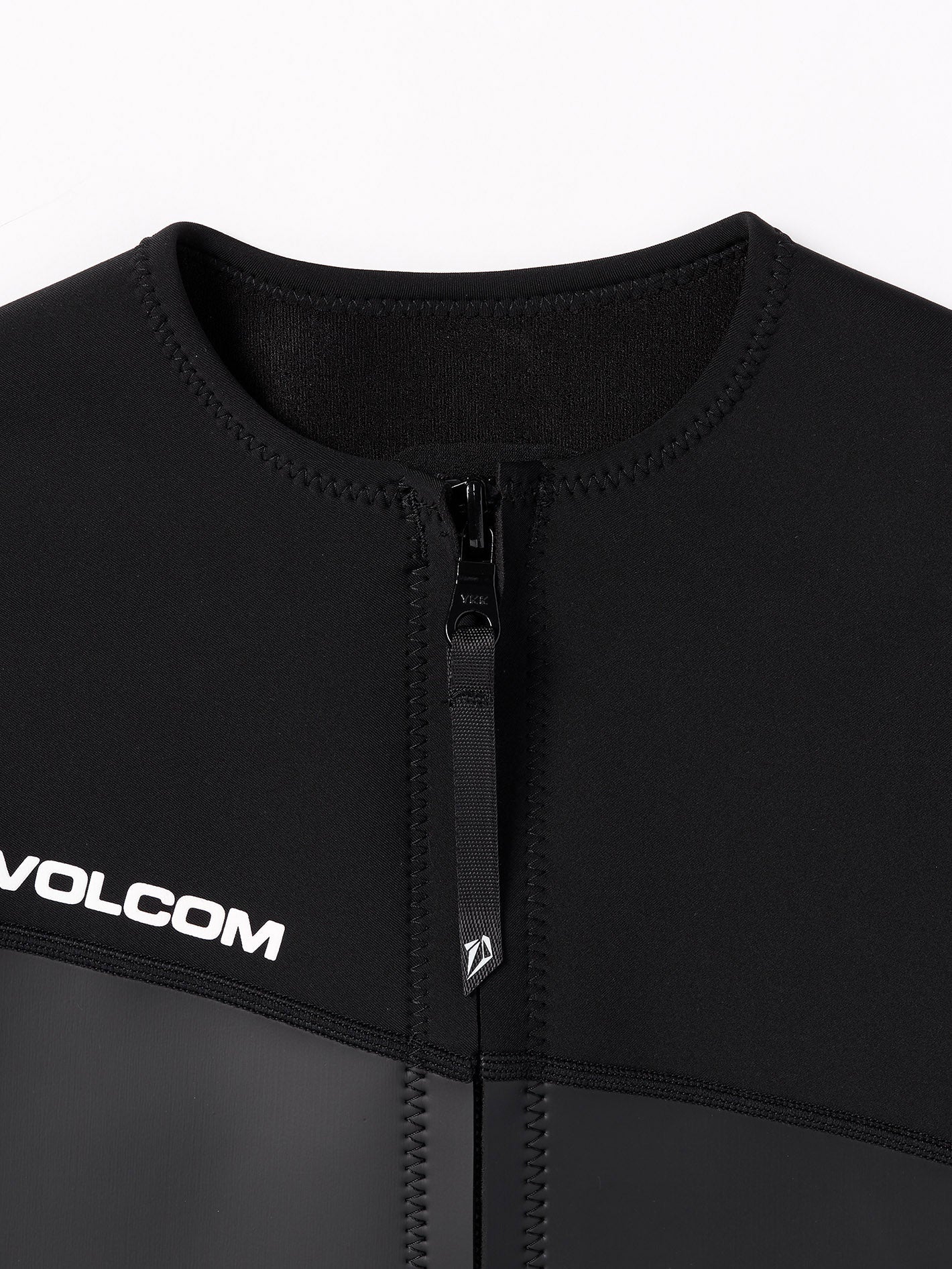 1.5Mm Front Zip Neoprene Jacket - BLACK - Image 4