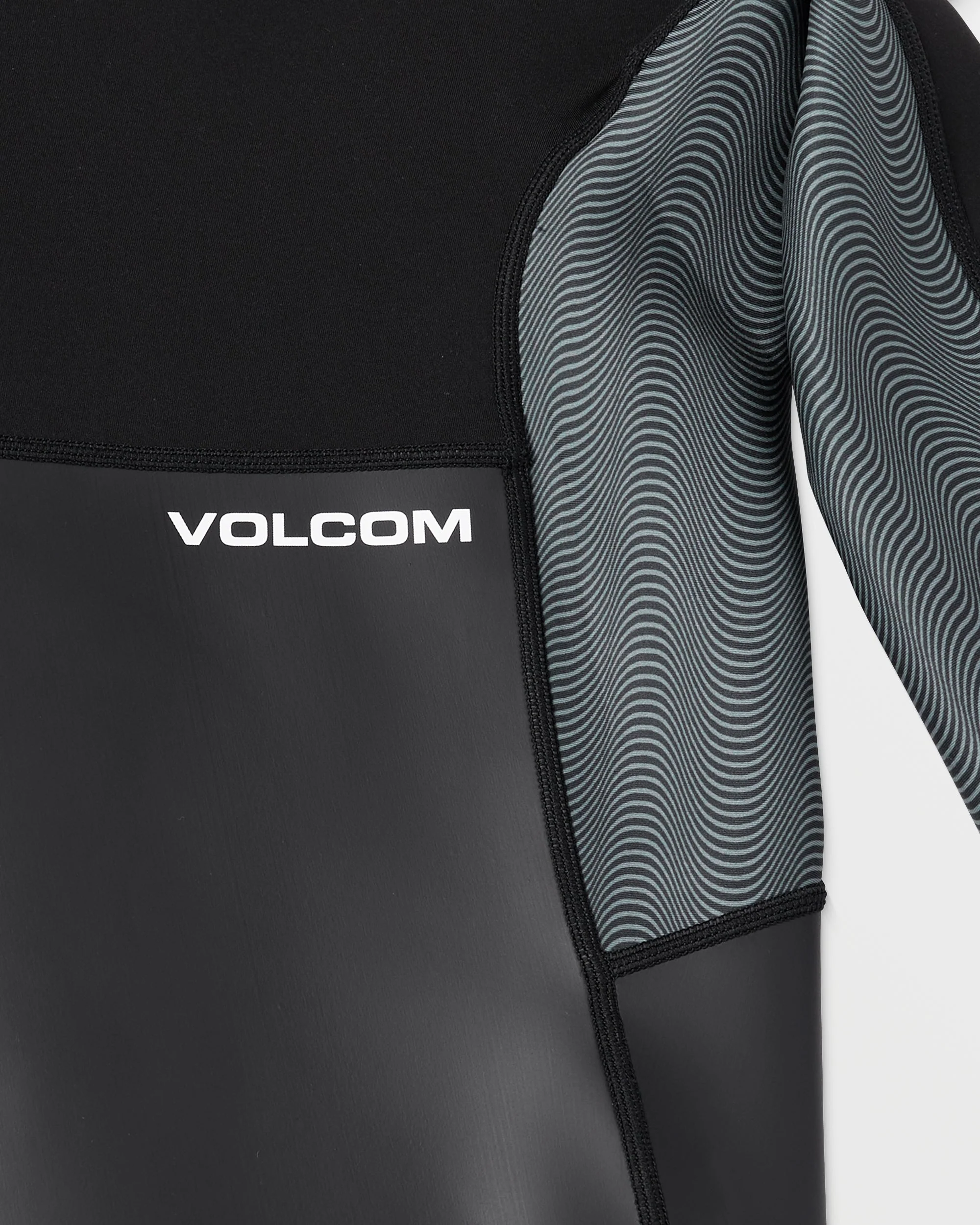 1.5Mm Front Zip Neoprene Jacket - BLACK - Image 7
