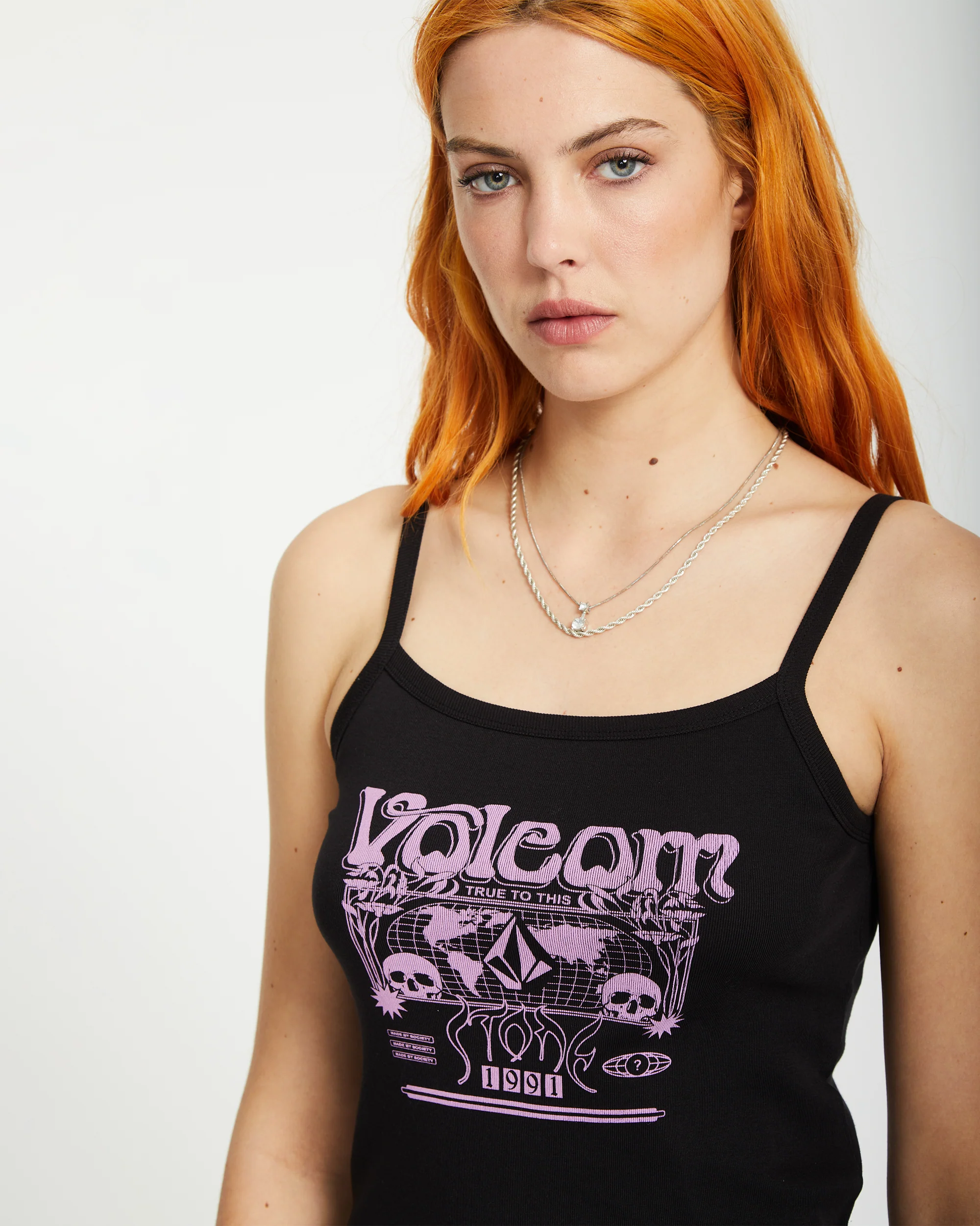 1991 Strappy Tank Top - BLACK - Image 3