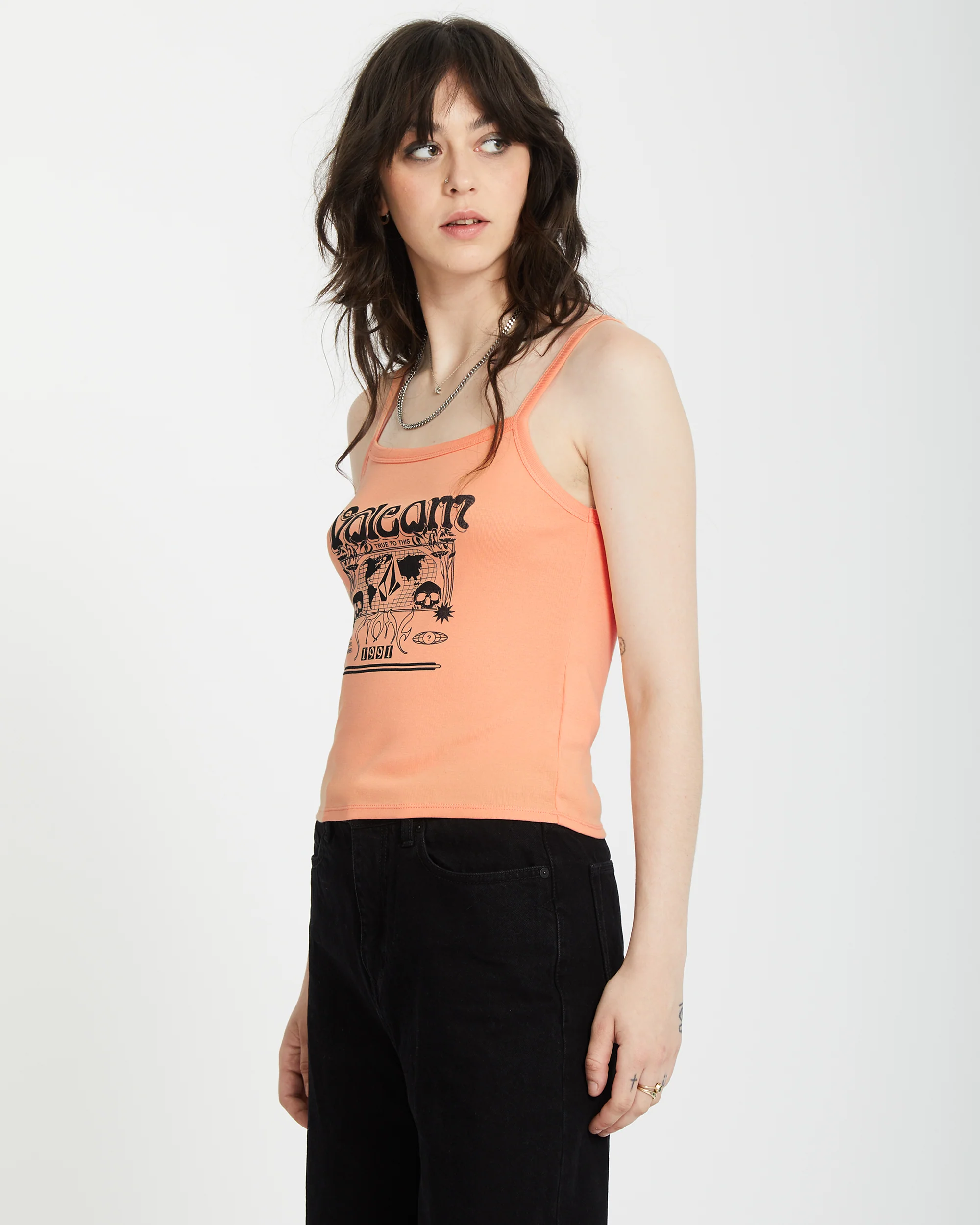 1991 Strappy Tank Top - PALE PEACH - Image 5