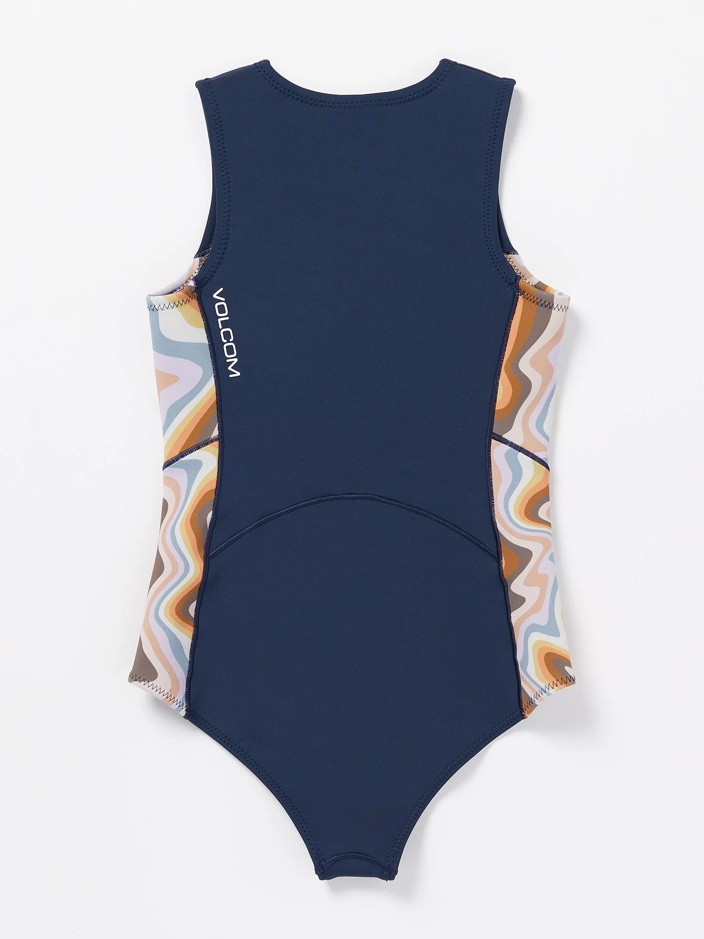 1Mm Front Zip Short John Wetsuit - NAVY - Image 7