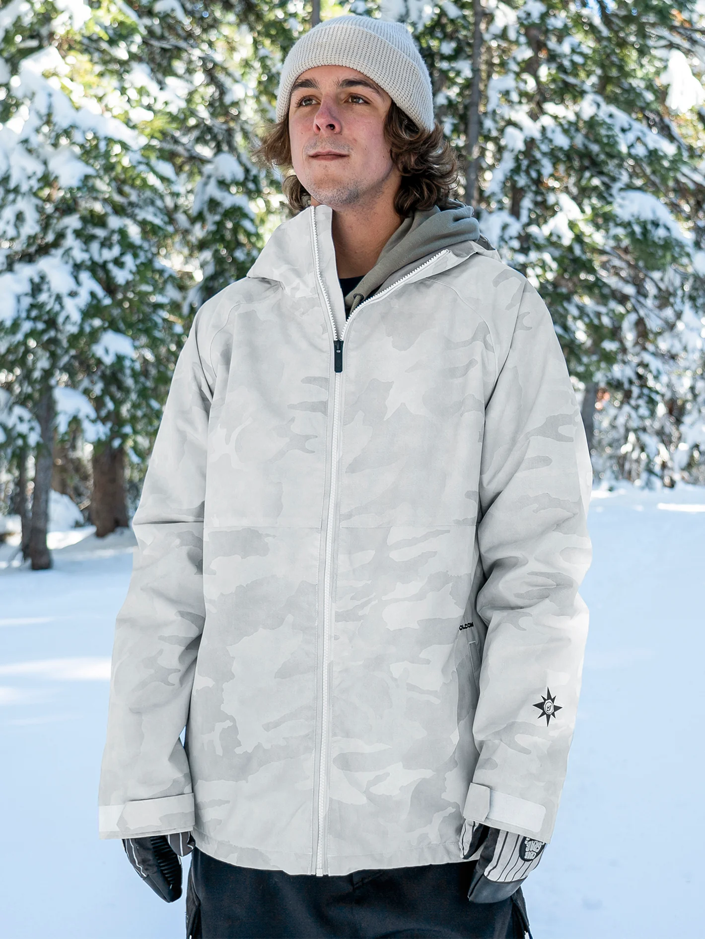 2836 Insulated Jacket - WHITE CAMO - Image 10