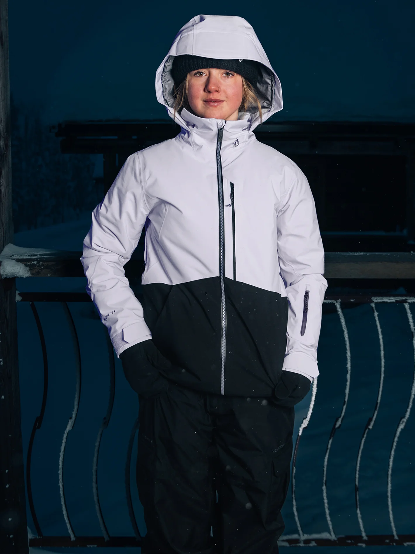 3D Stretch Gore-Tex Jacket - LILAC ASH - Image 9