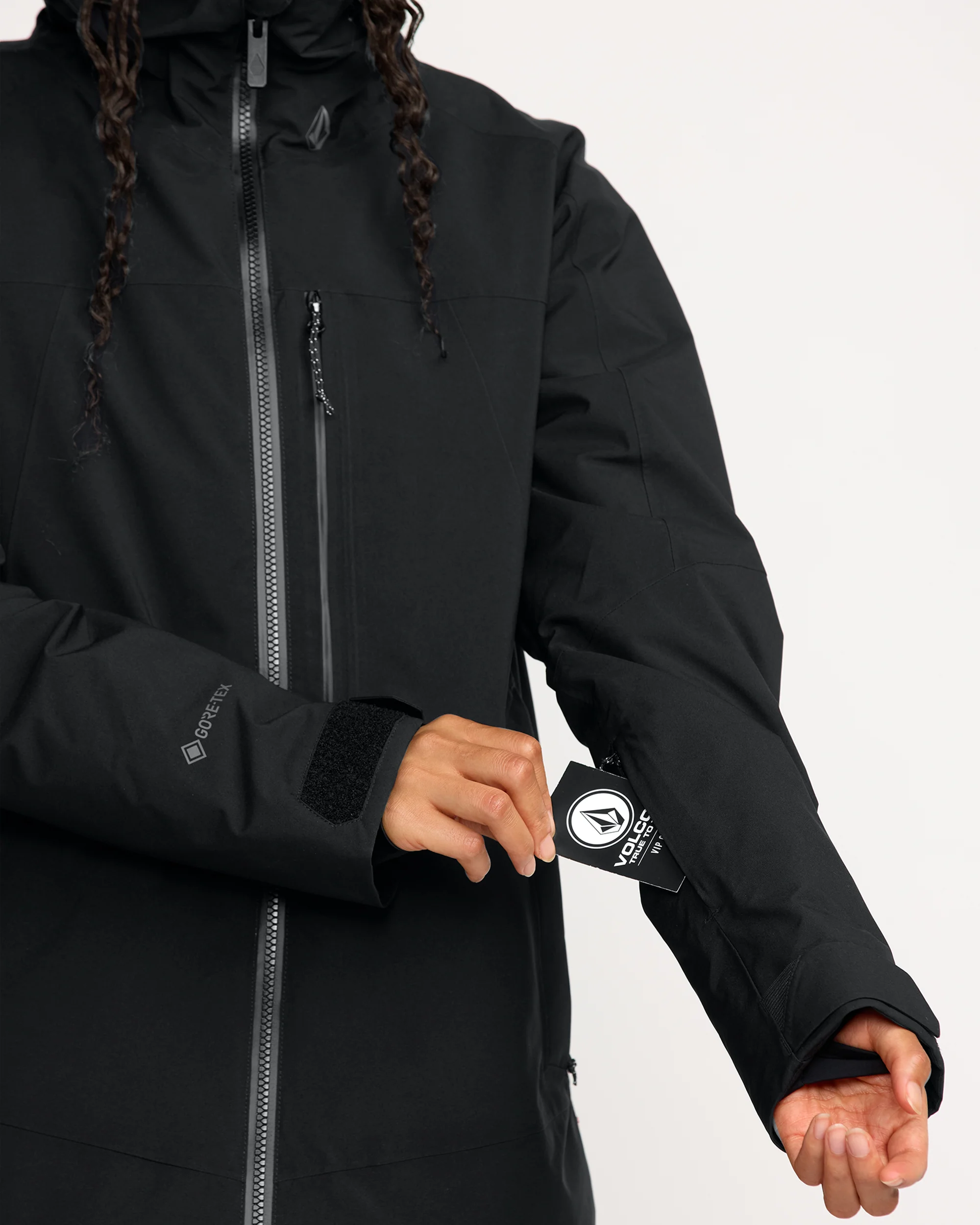 3D Stretch Gore-Tex Jacket - Black - Image 7