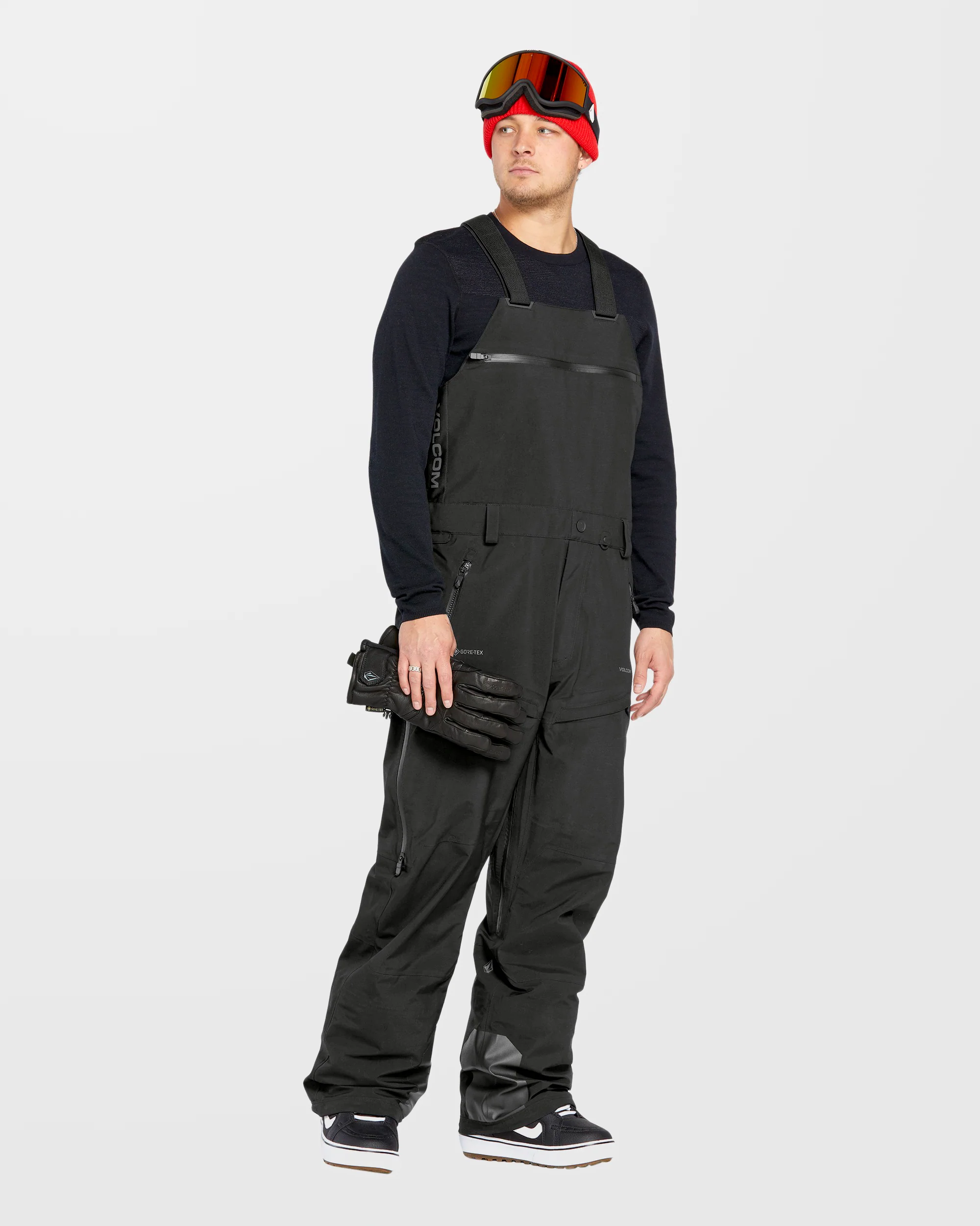 3L Gore-Tex Bib Overall - Black - Image 12