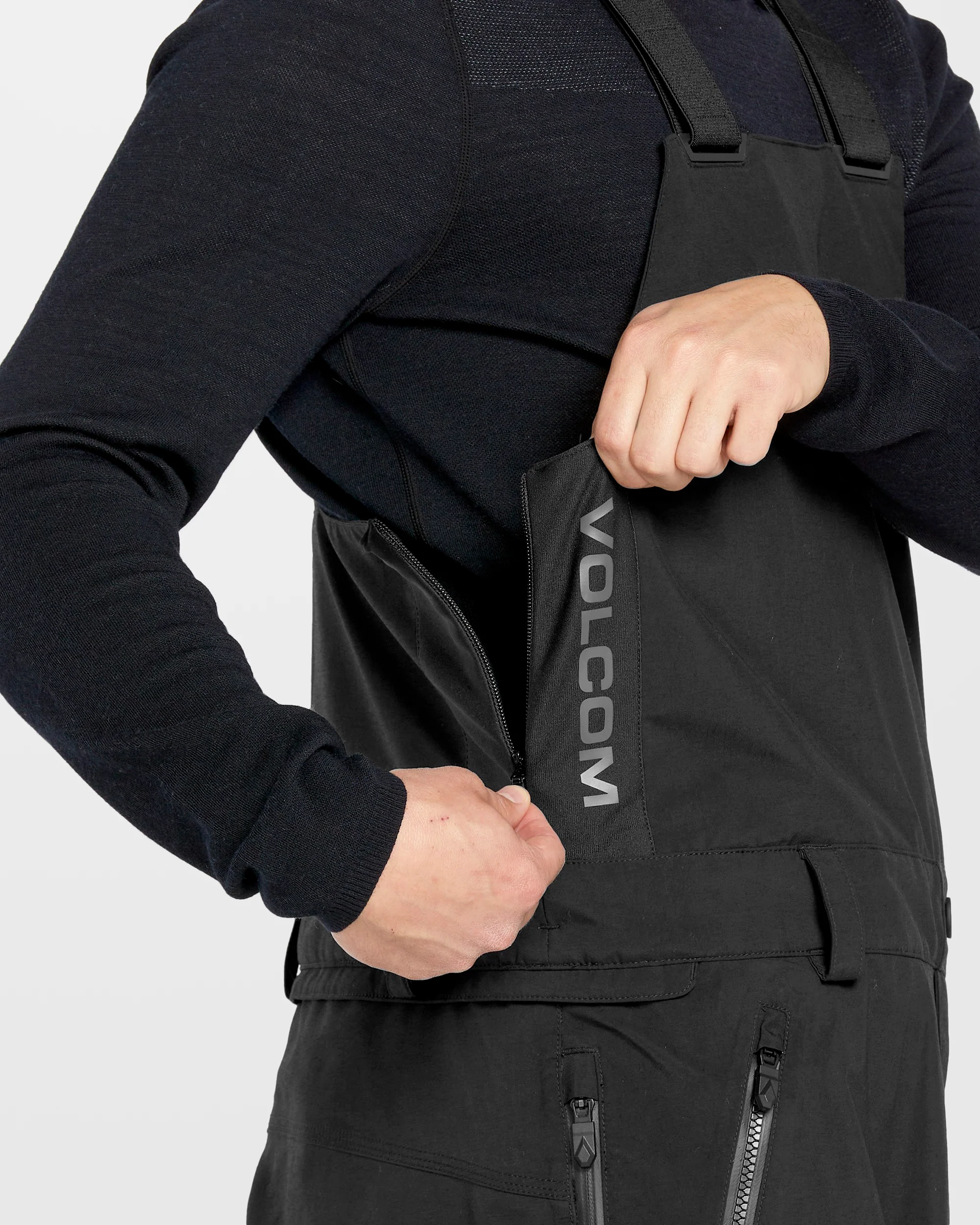 3L Gore-Tex Bib Overall - Black - Image 17