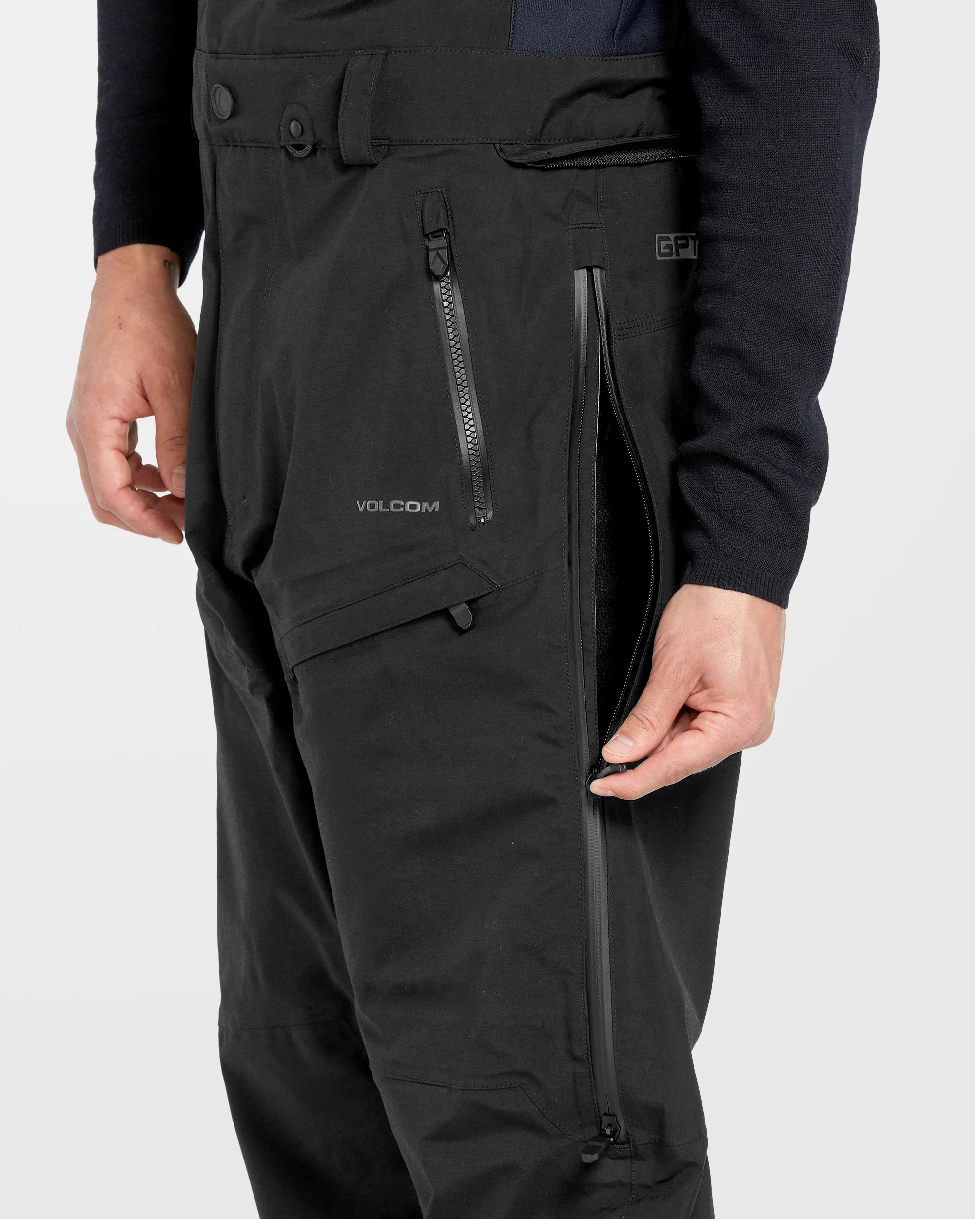 3L Gore-Tex Bib Overall - Black - Image 18