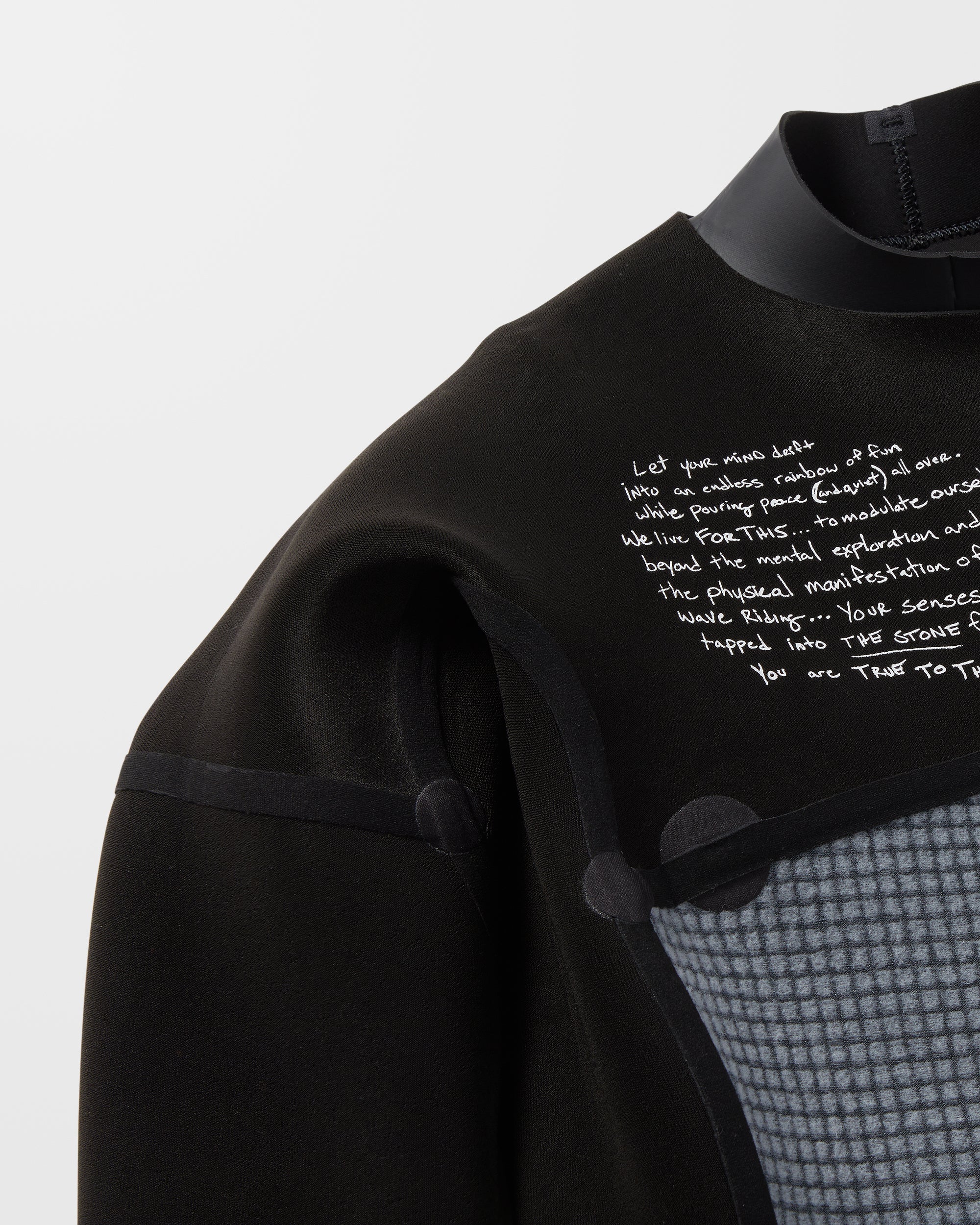4/3Mm Chest Zip Wetsuit - Black - Image 9