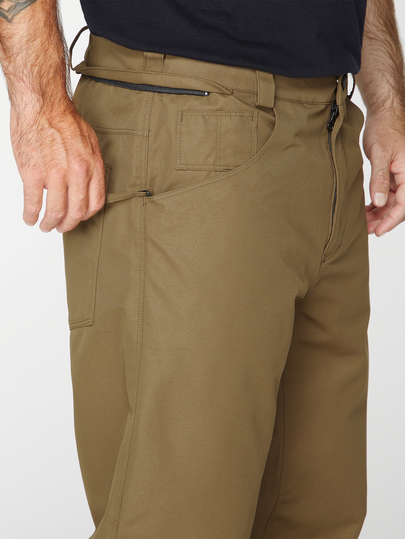 5-Pocket Trousers - Dark Teak - Image 7