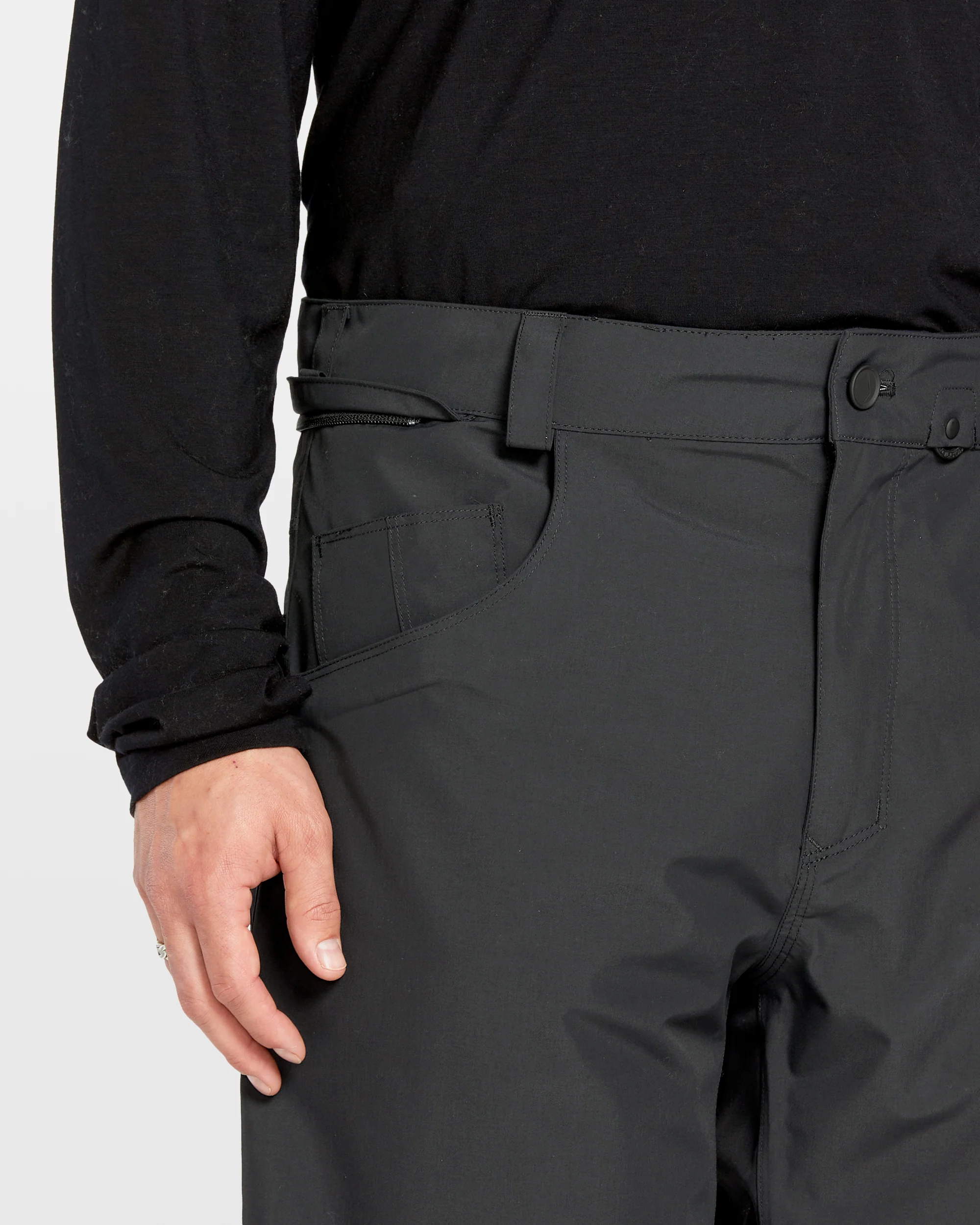 5-Pocket Trousers - Black - Image 9