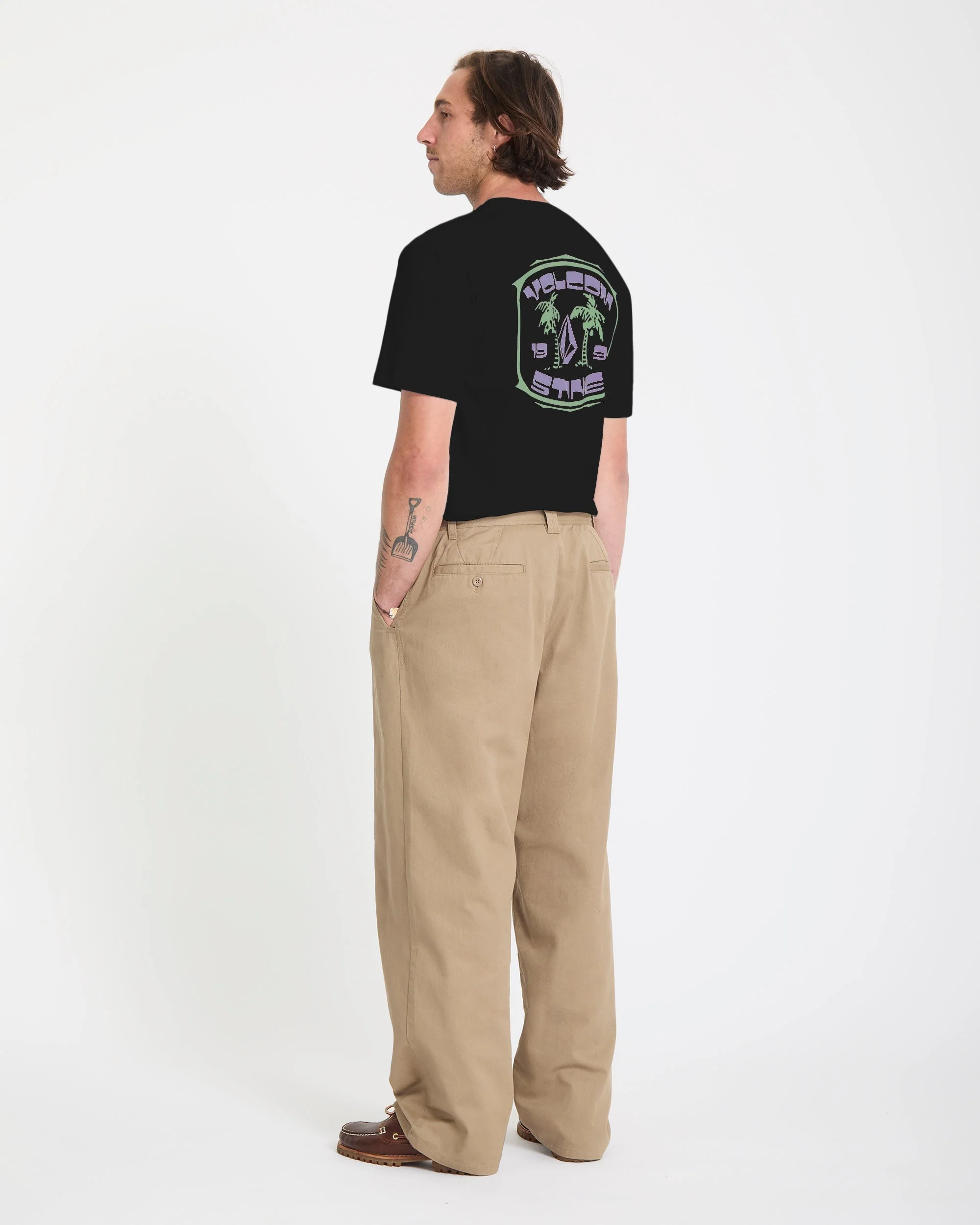 91 Palm T-Shirt - Black - Image 6