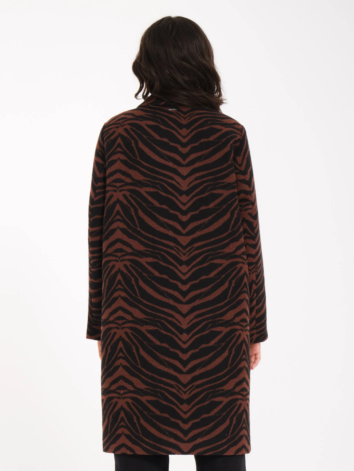Acousteec Coat - BITTER CHOCOLATE - Image 2