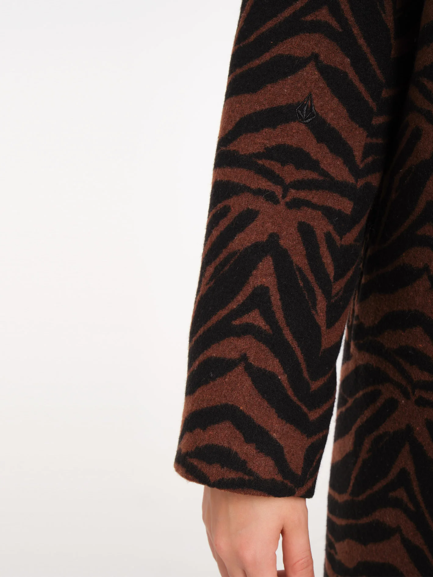 Acousteec Coat - BITTER CHOCOLATE - Image 4