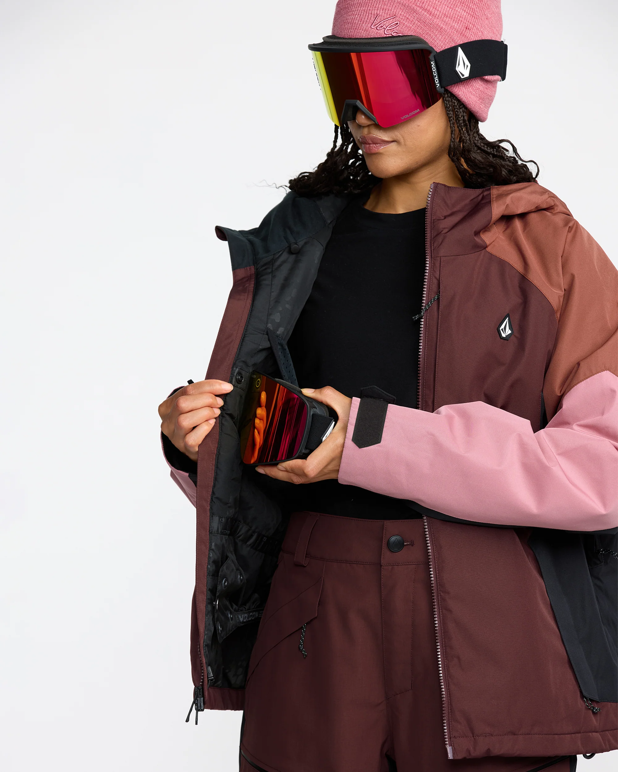 Agate Insulated Jacket - Oxblood - Image 7