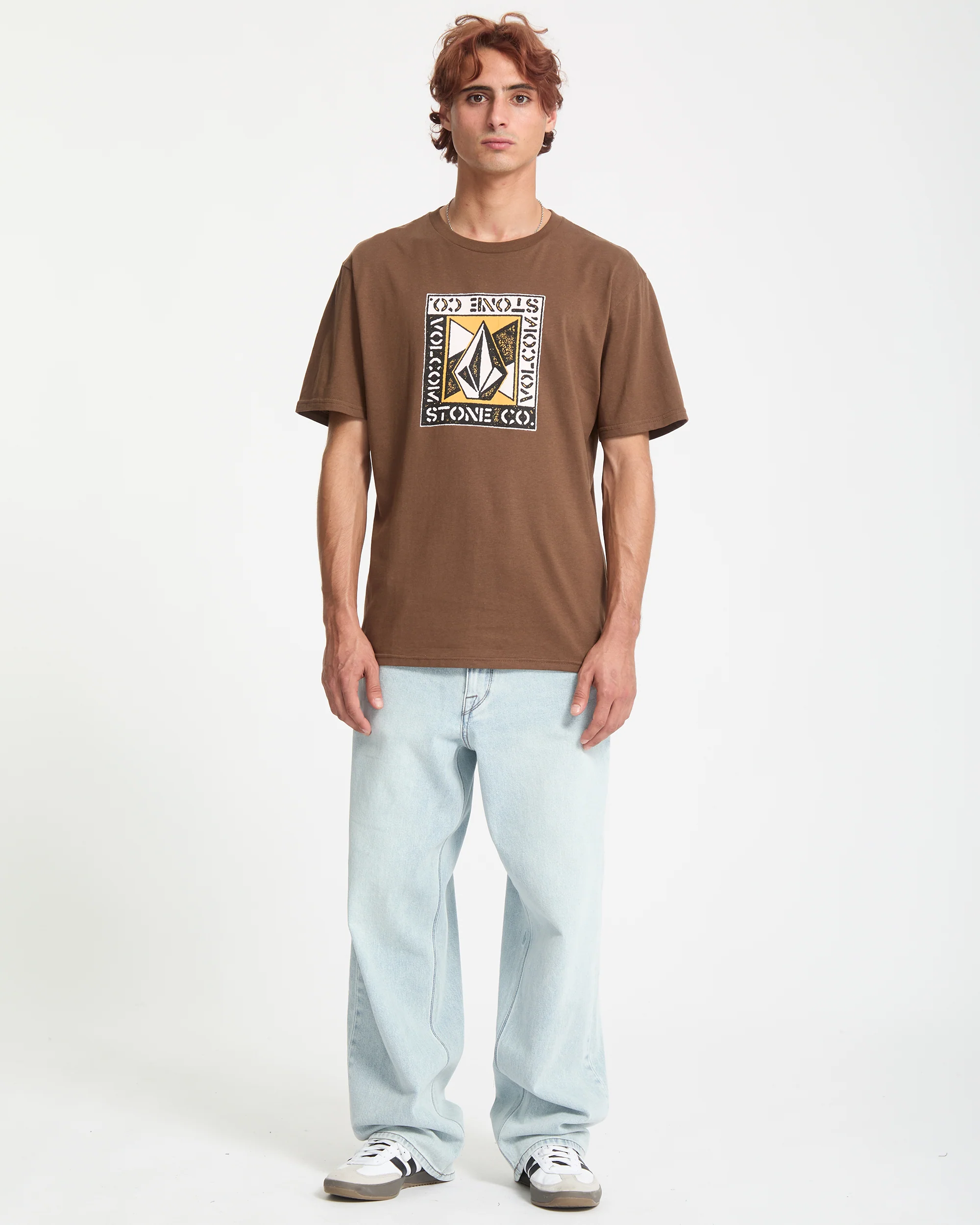 Angle Iron T-Shirt - Brown Stone - Image 4