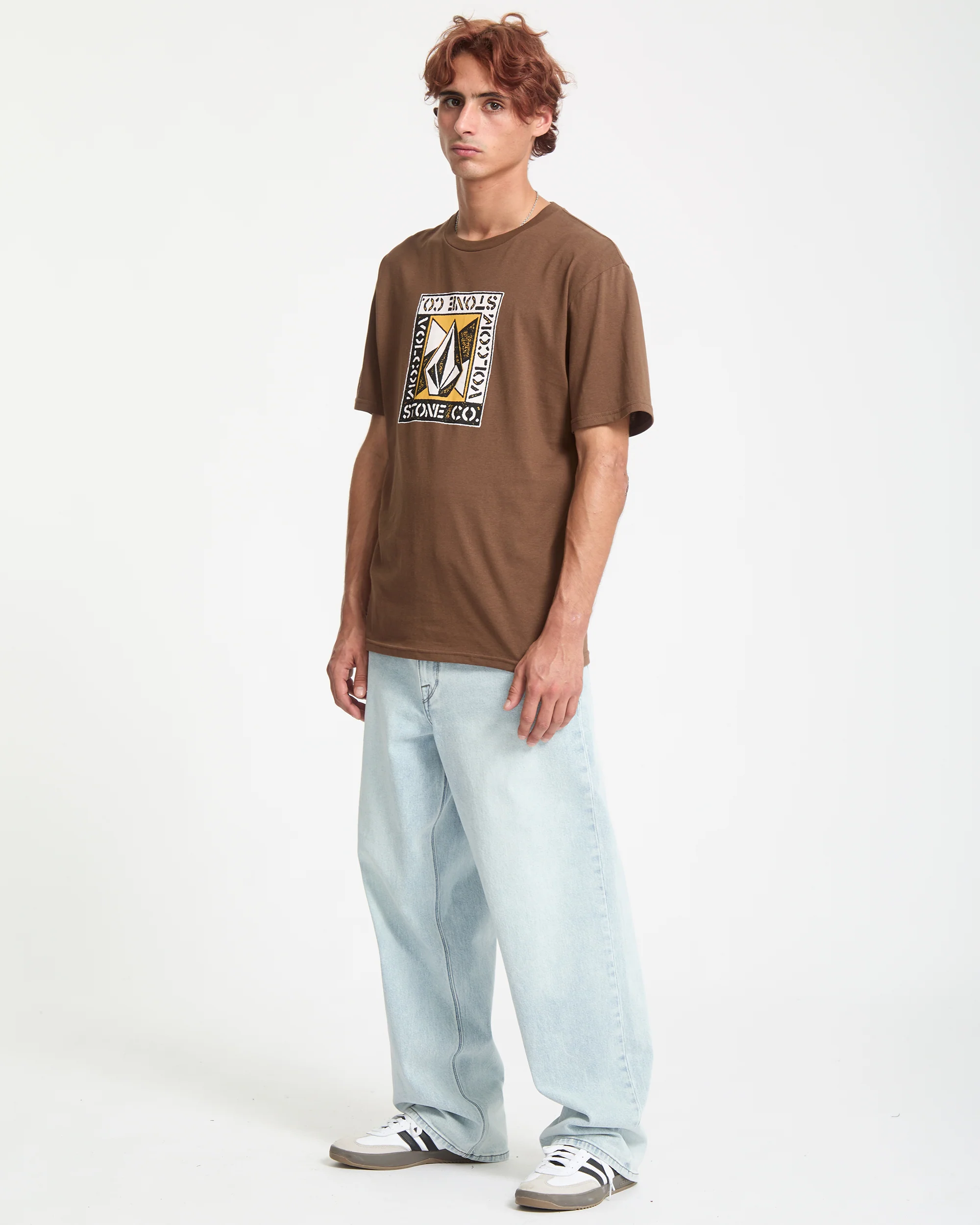 Angle Iron T-Shirt - Brown Stone - Image 6