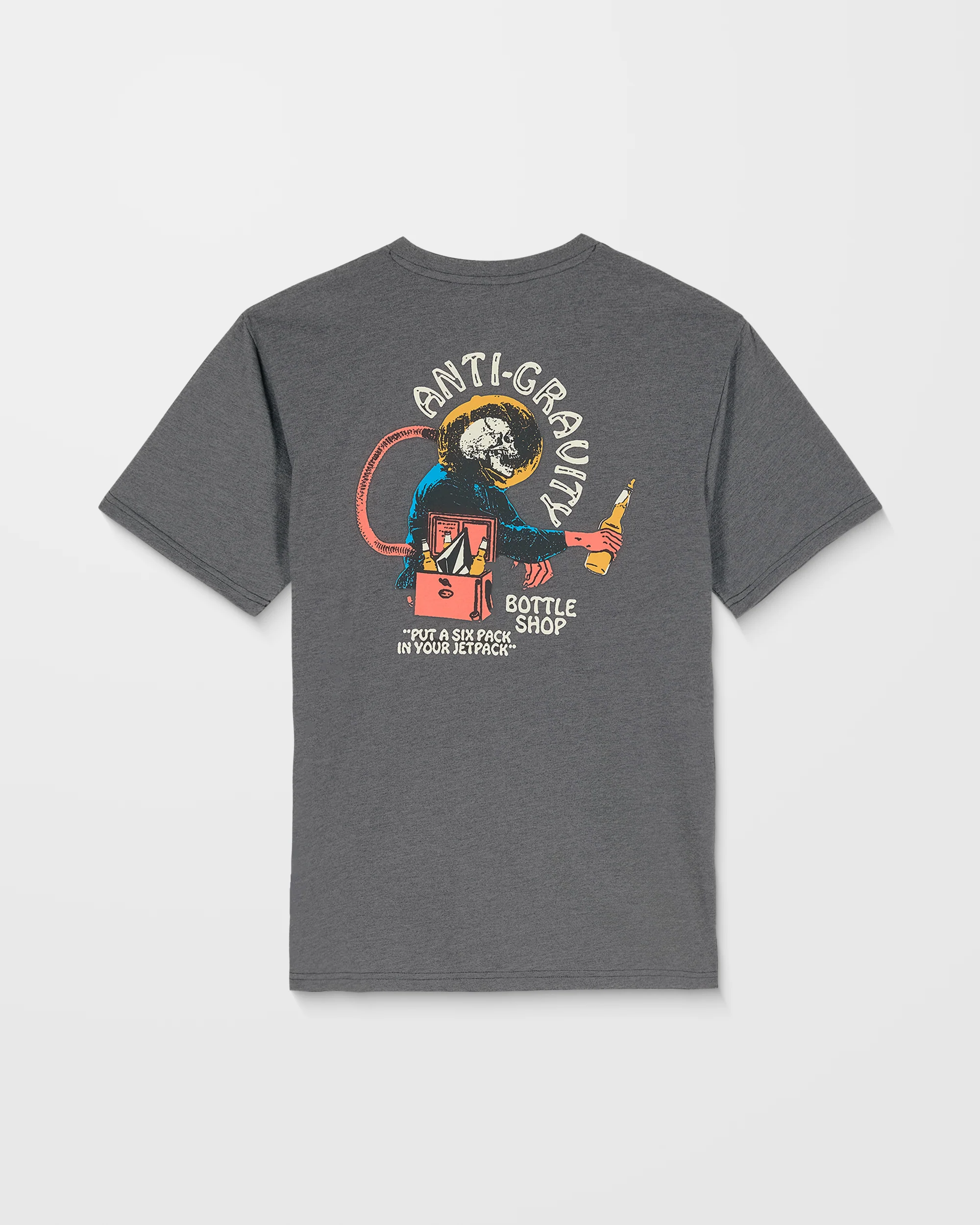 Anti Gravity T-Shirt - Heather Black - Image 9