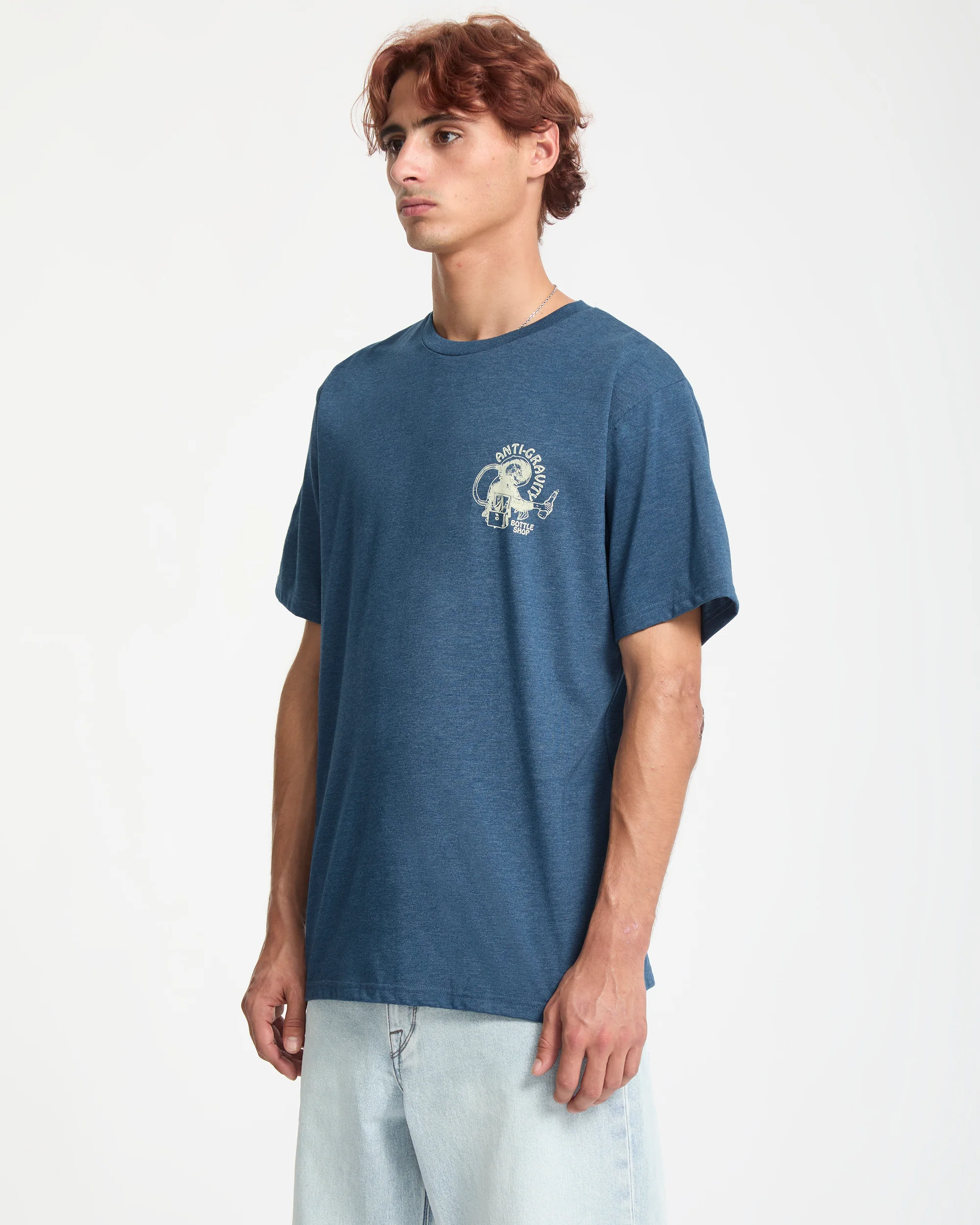 Anti Gravity T-Shirt - Cosmic Blue - Image 7