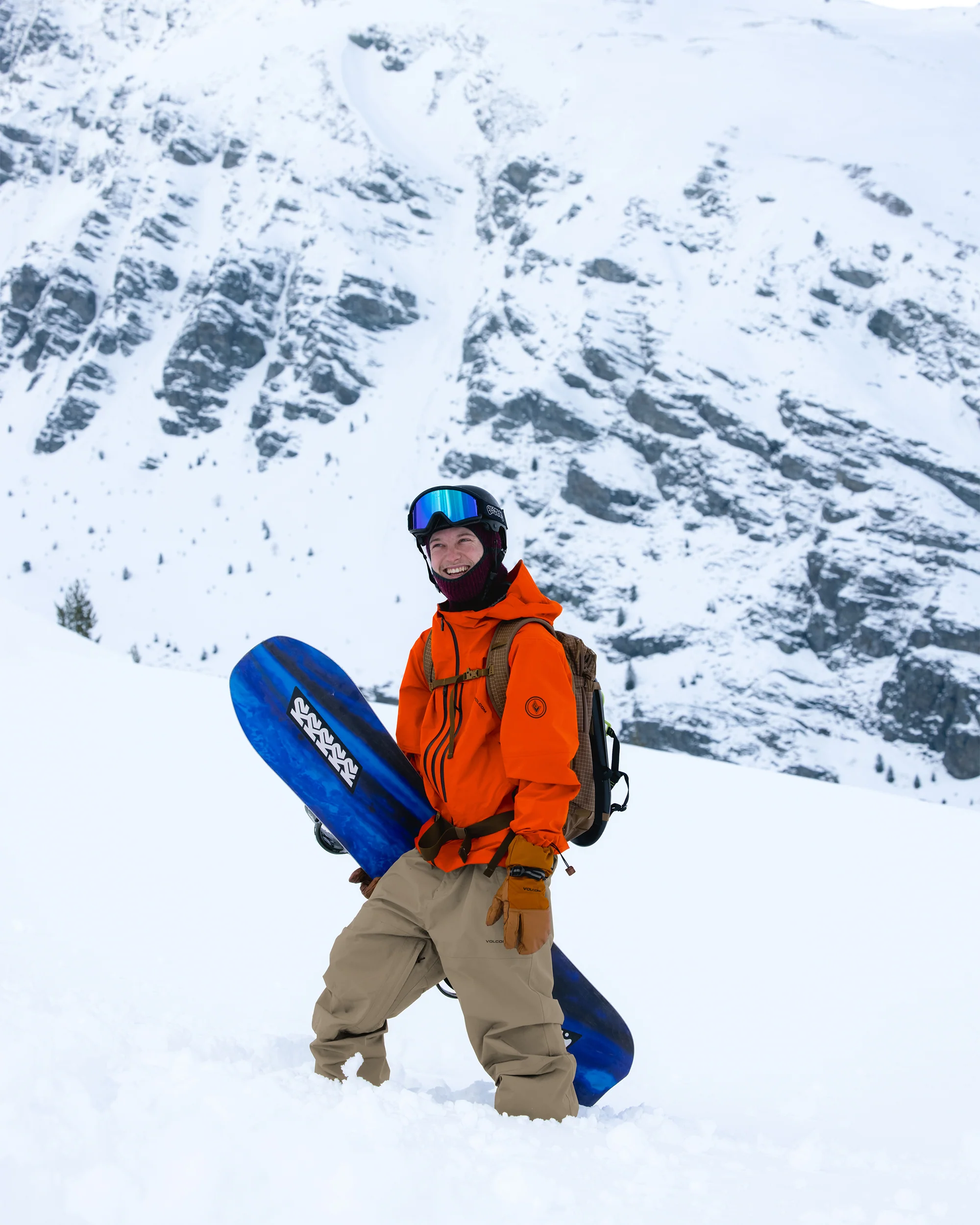 Anyox Guide Gore-tex Pro Shell Jacket - Orange Shock - Image 10
