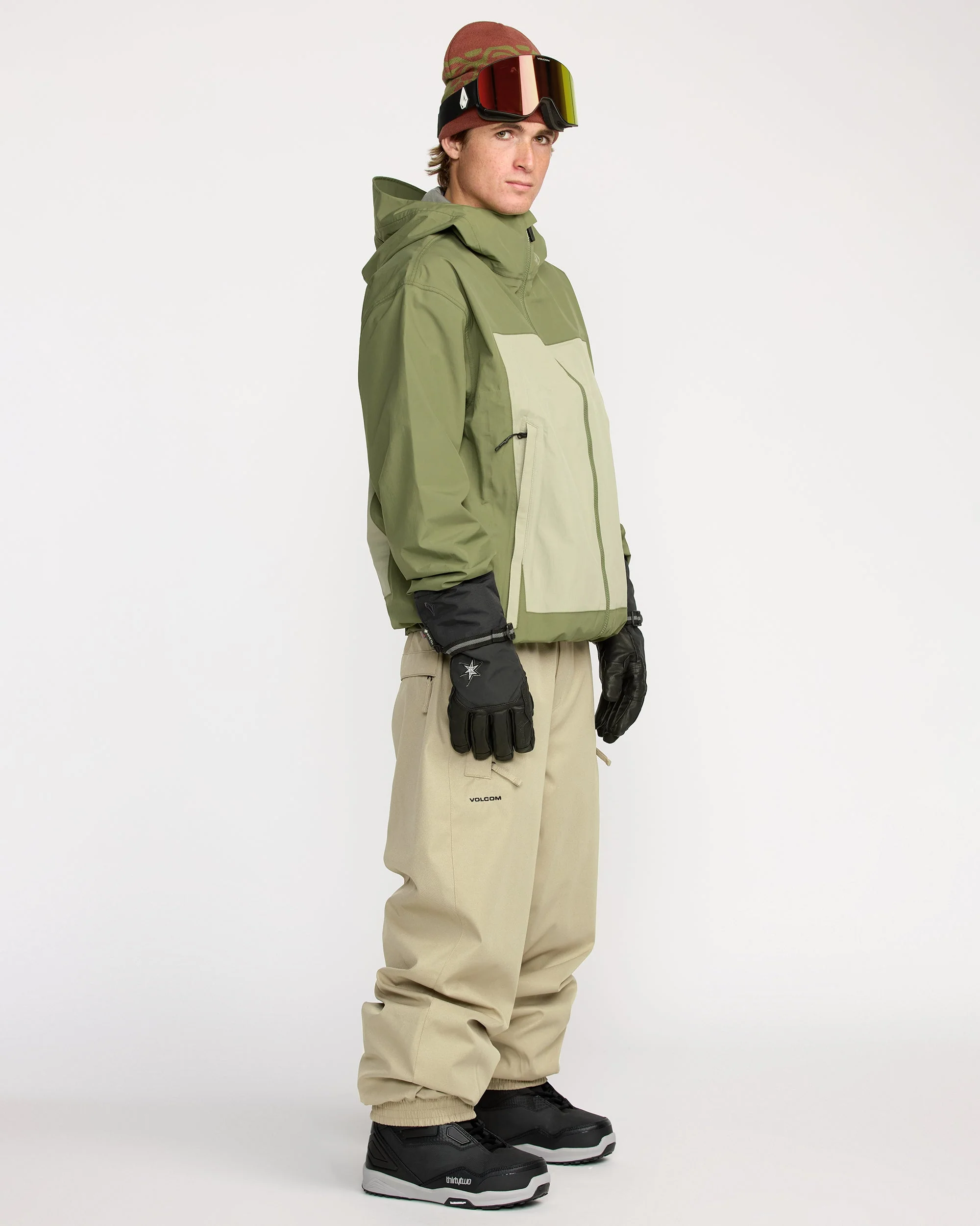Arthur 20K Trousers - Moss Green - Image 4