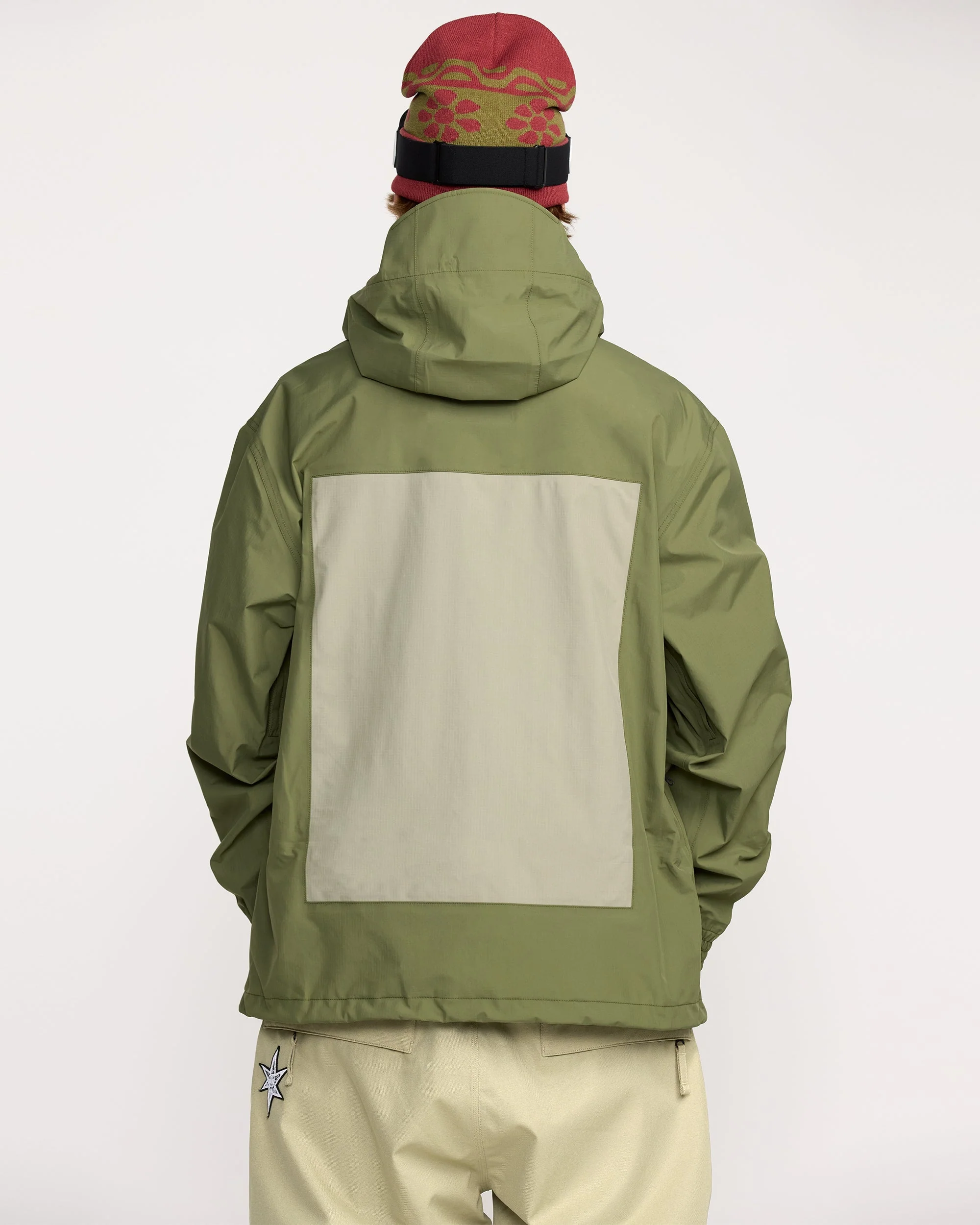 Arthur 3L Jacket - Dark Olive - Image 3