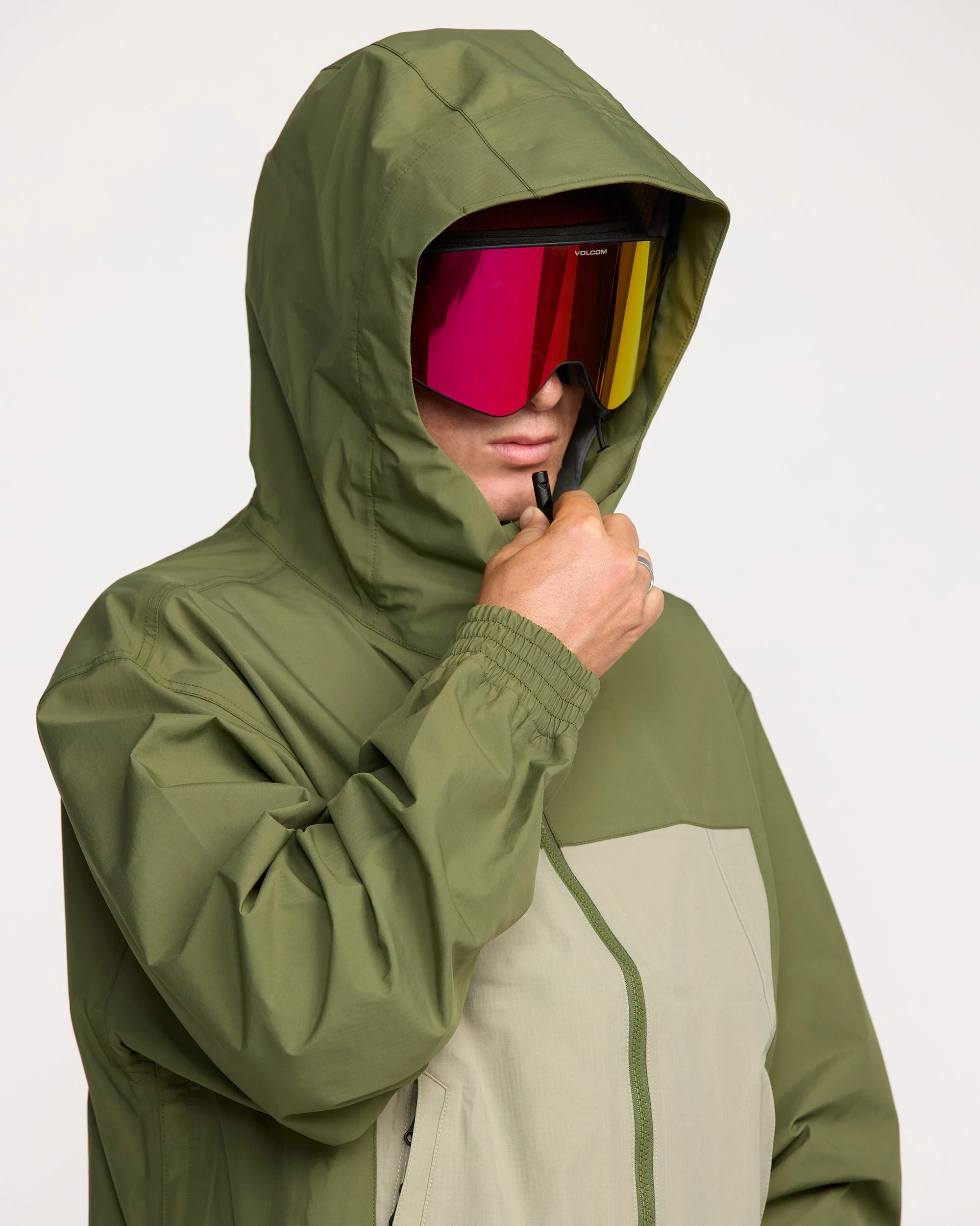 Arthur 3L Jacket - Dark Olive - Image 6
