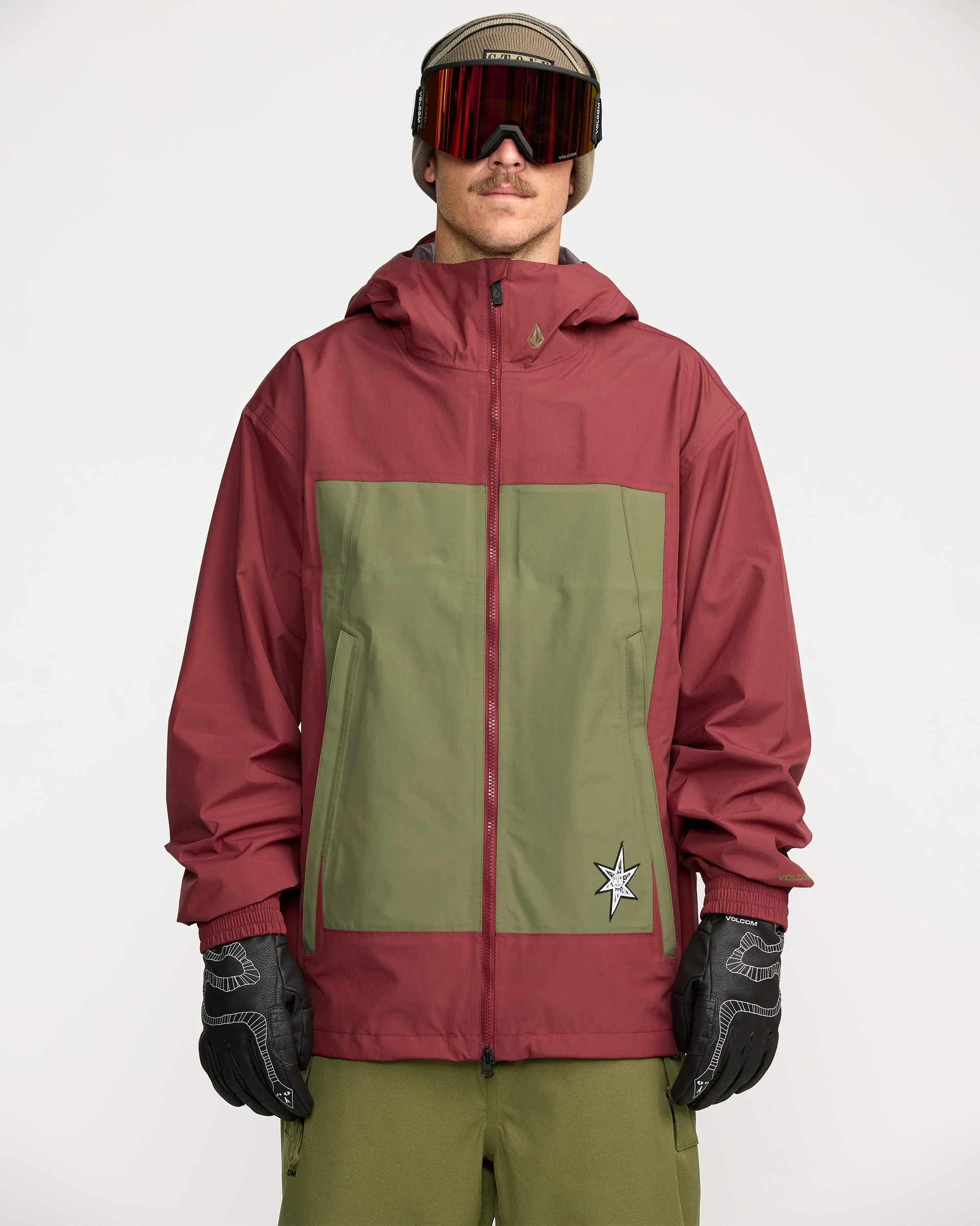 Arthur 3L Jacket - Burnt Red
