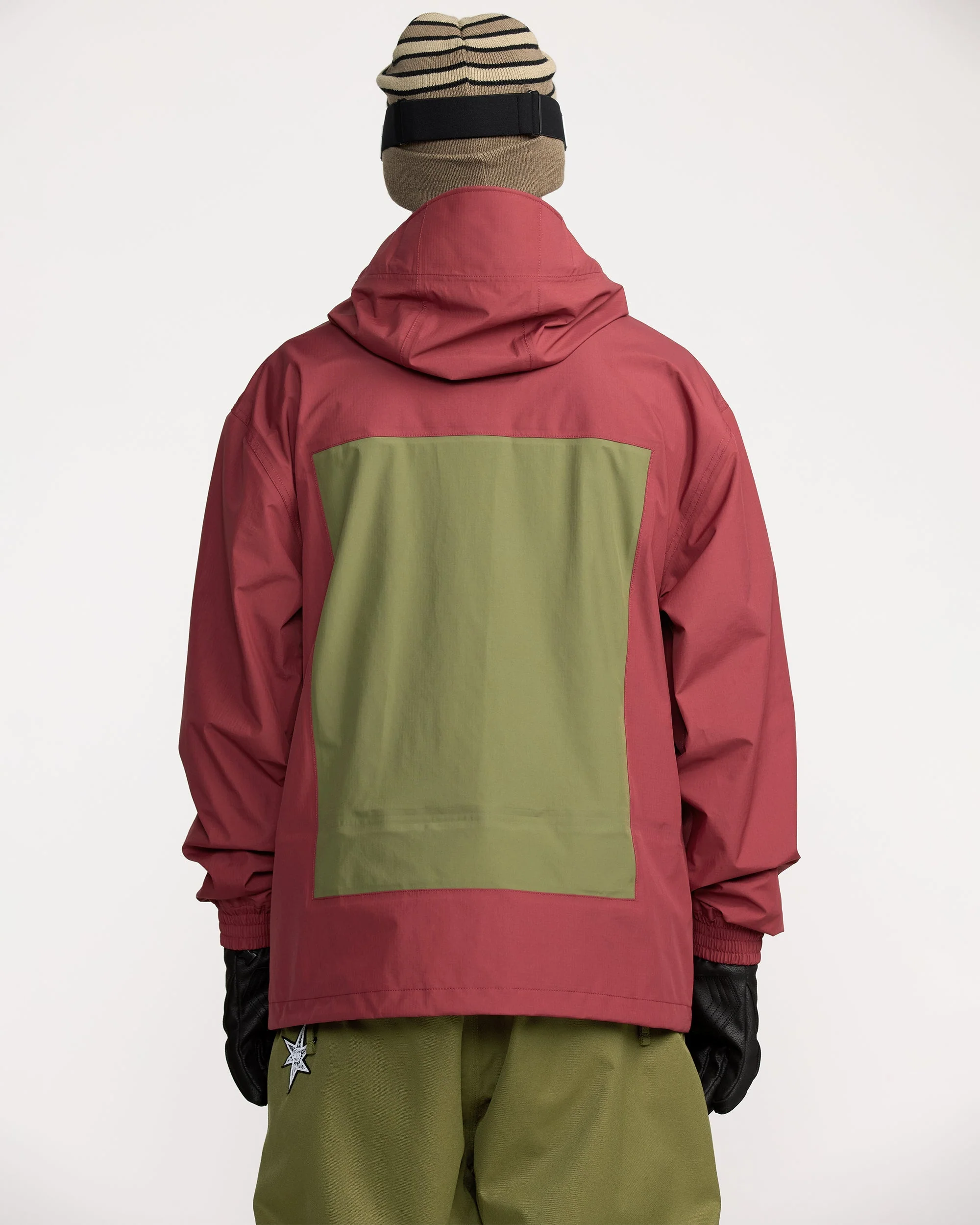 Arthur 3L Jacket - Burnt Red - Image 3