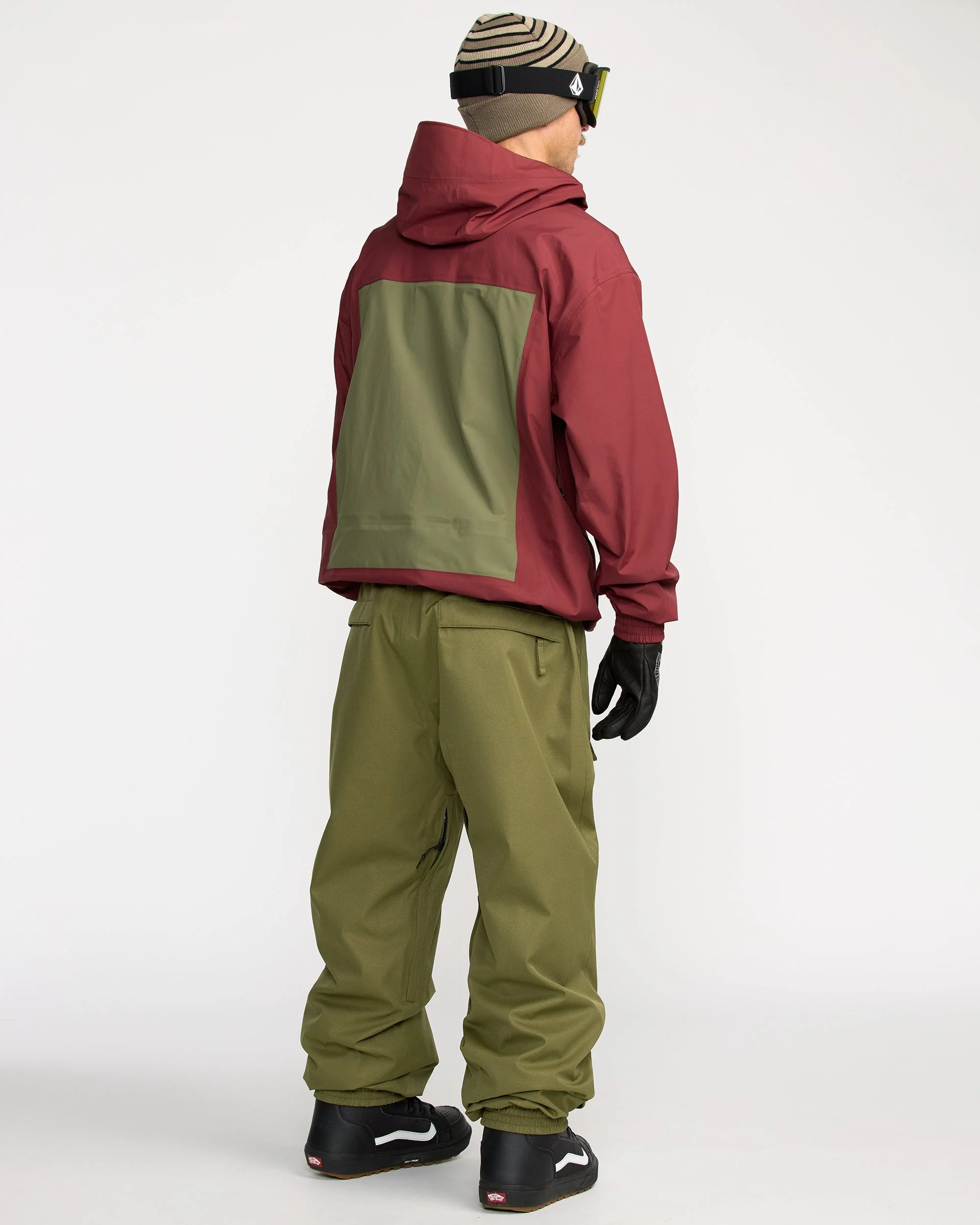 Arthur 3L Jacket - Burnt Red - Image 5