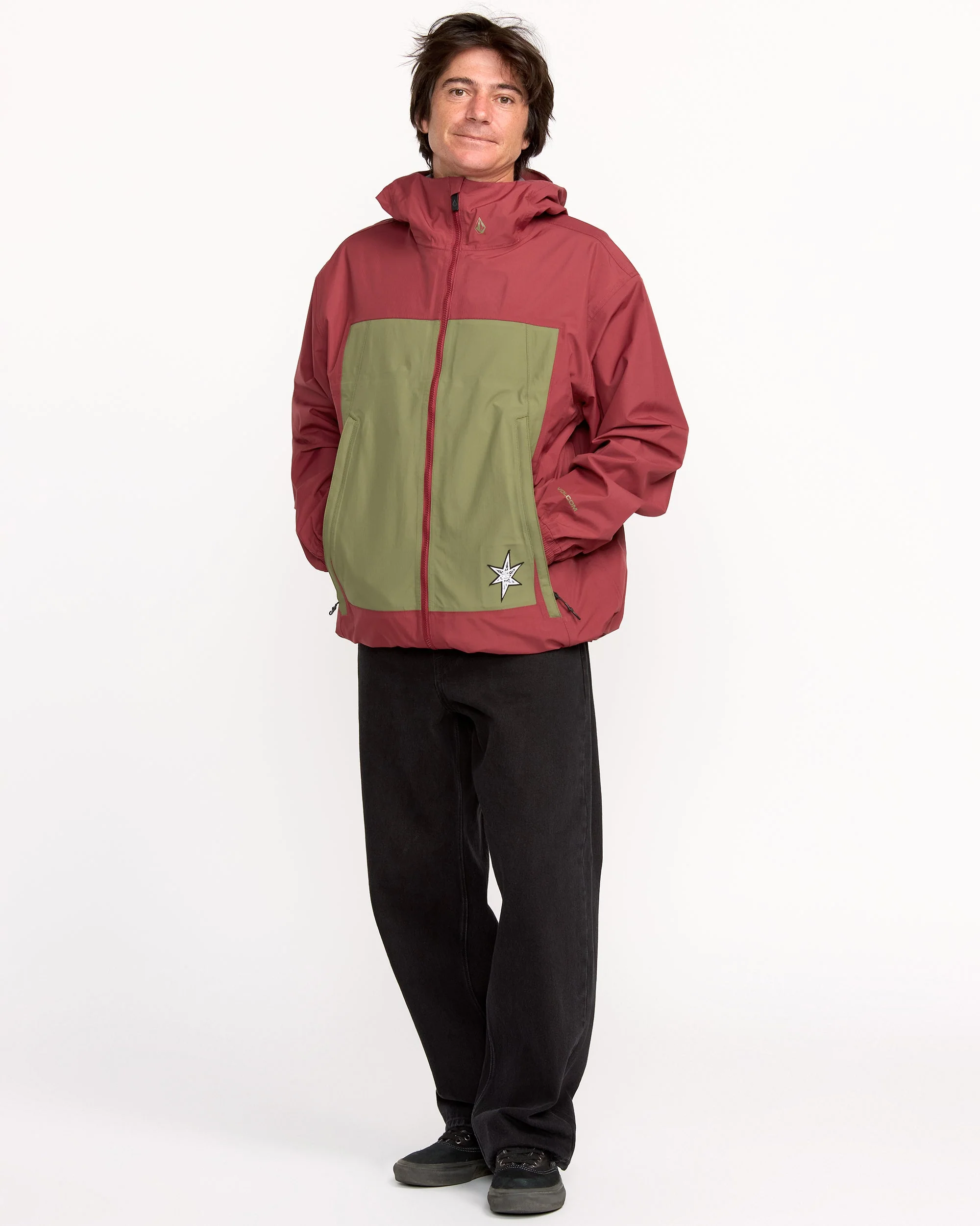 Arthur 3L Jacket - Burnt Red - Image 6