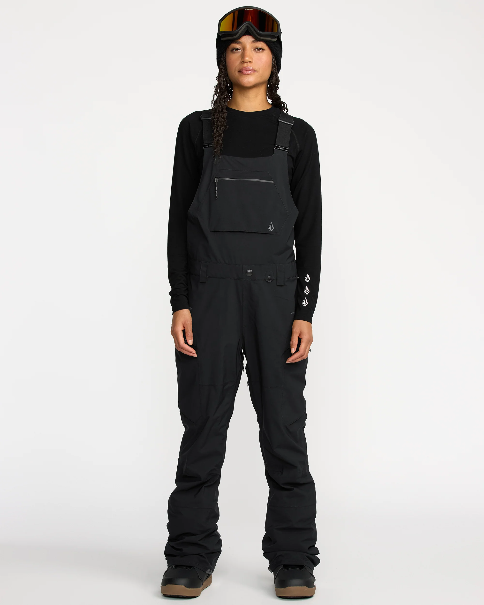 Ash Stretch Gore-Tex Bib Overall - Black