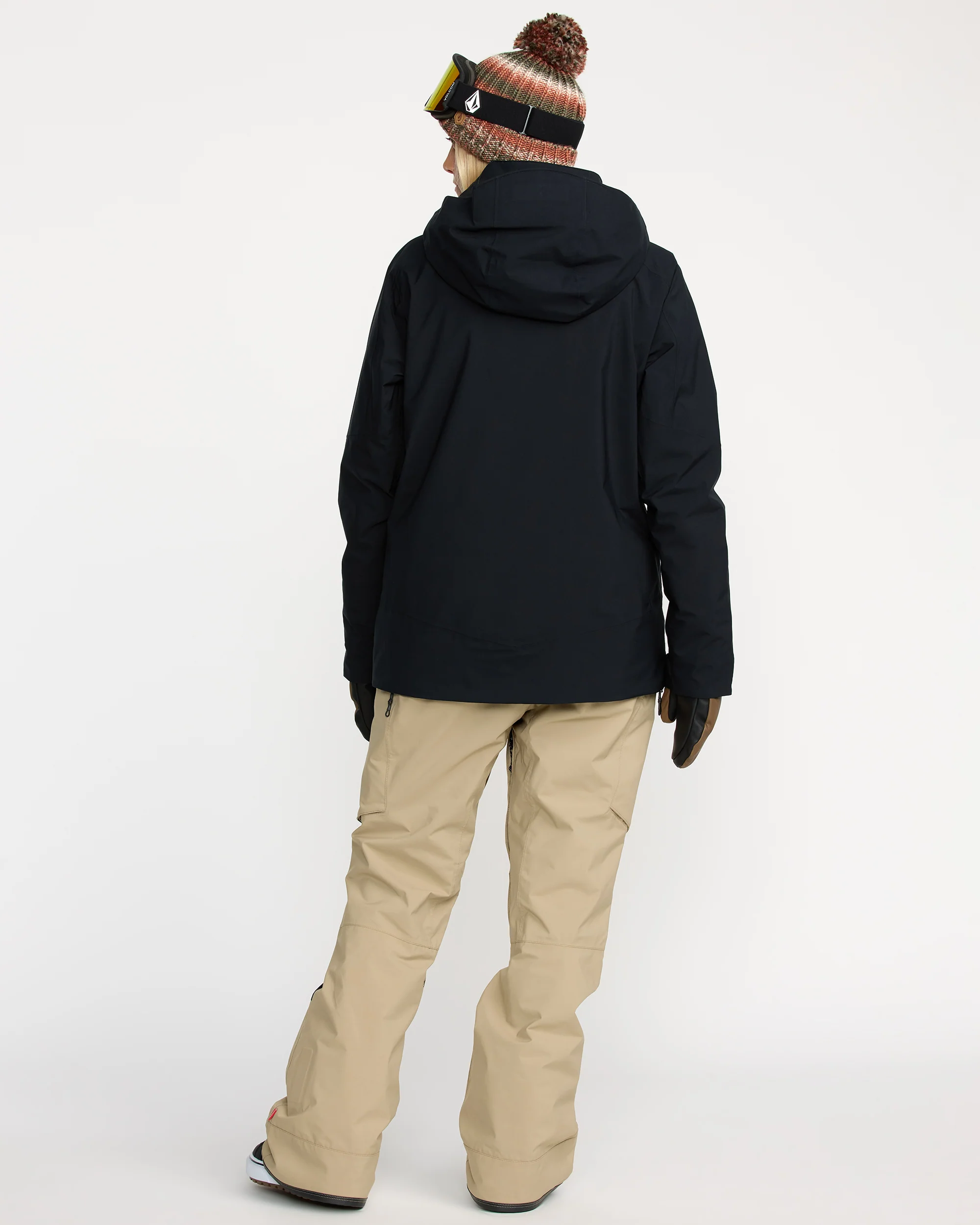 Ash Stretch Gore-Tex Bib Overall - Oatmeal - Image 4