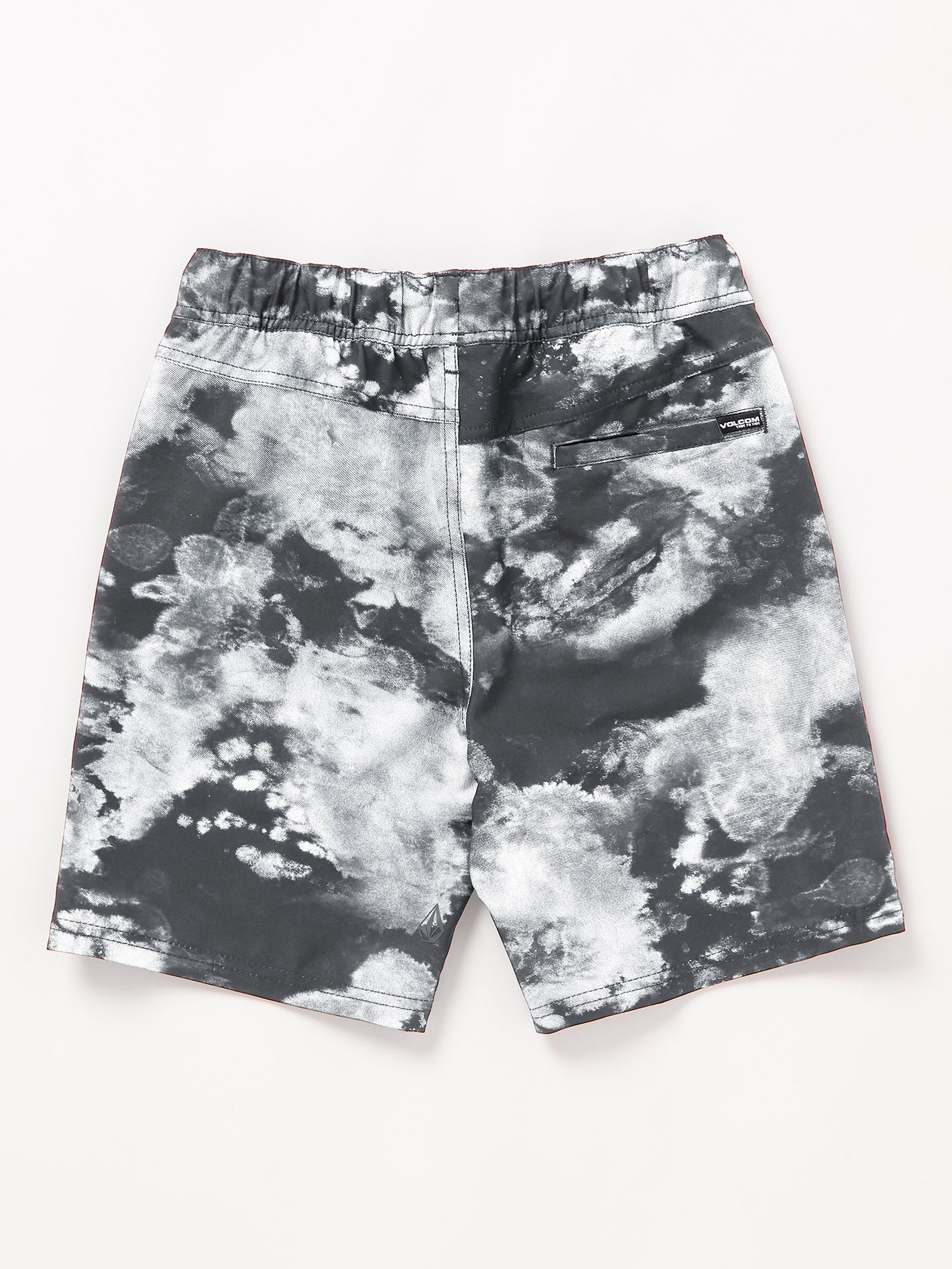 Asphalt Beach Hybrid Short - BLACK WHITE - (KIDS) - Image 2