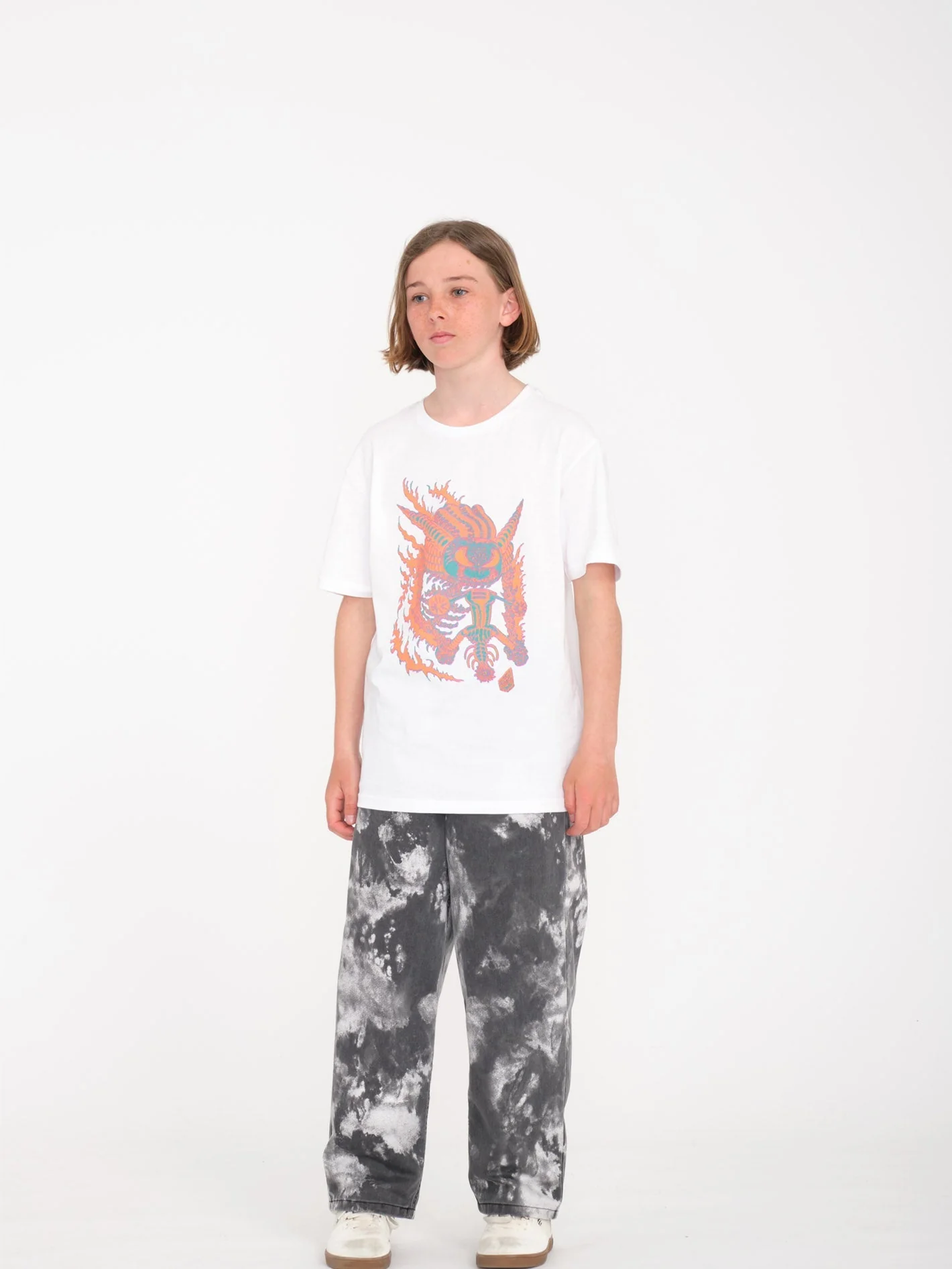 Asphalt Beach Trousers - BLACK WHITE - (KIDS) - Image 3