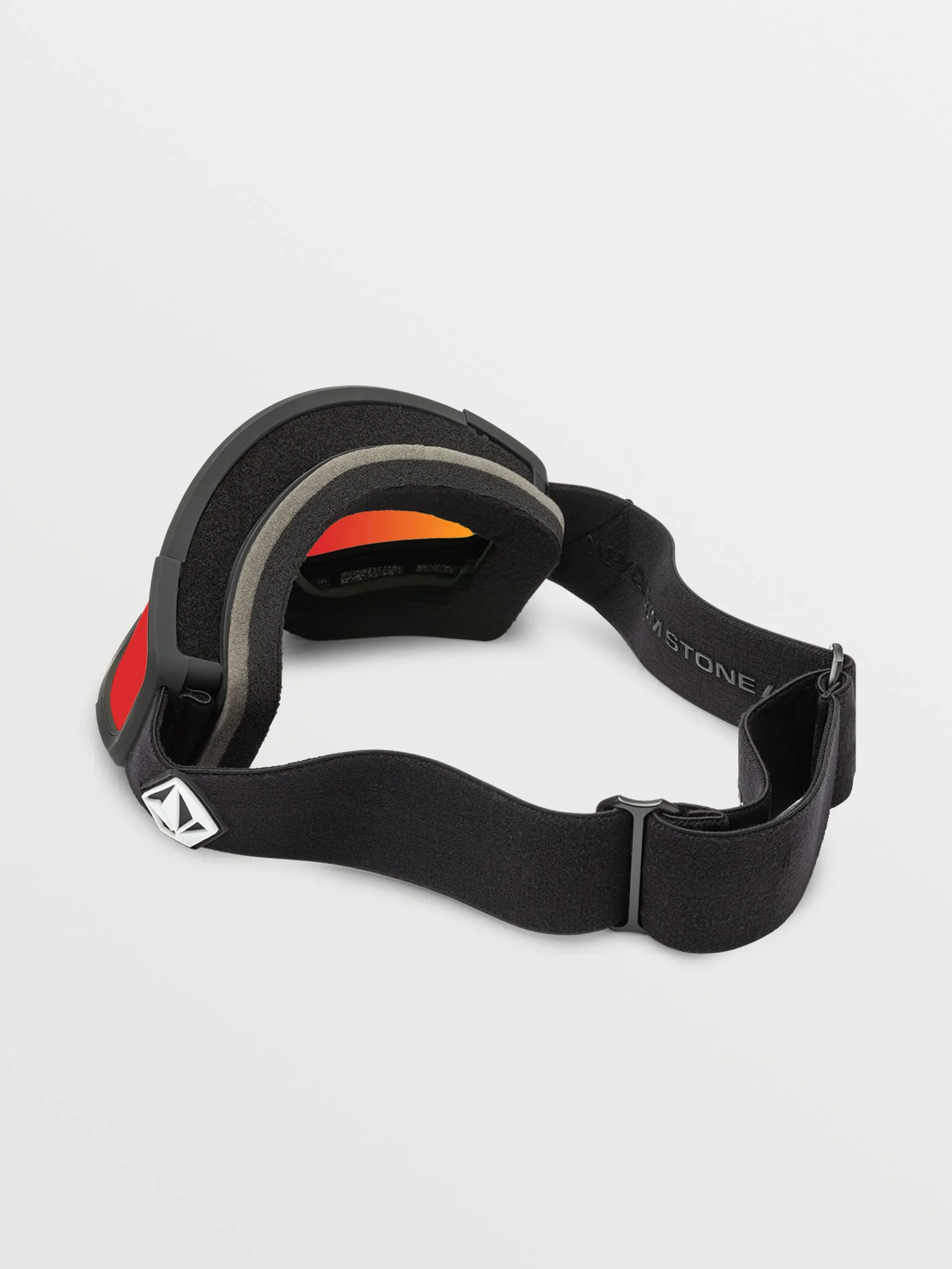 Attunga Matte Black Goggle (+Bonus Lens - Yellow) - Red Chrome - Image 4