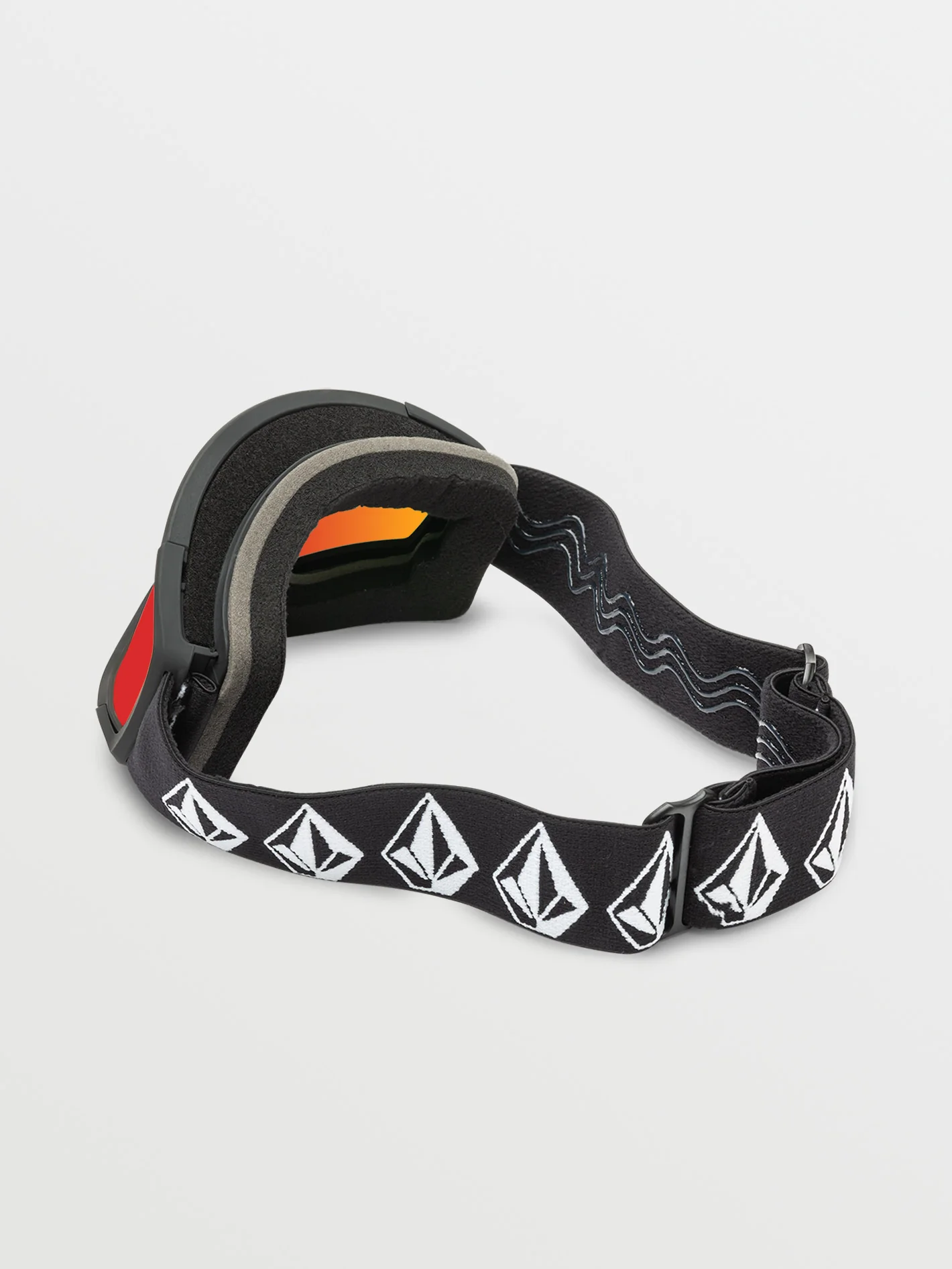 Attunga Youth Matte Black Stone Goggle (+ Bonus Lens - Yellow) - RED CHROME - Image 4