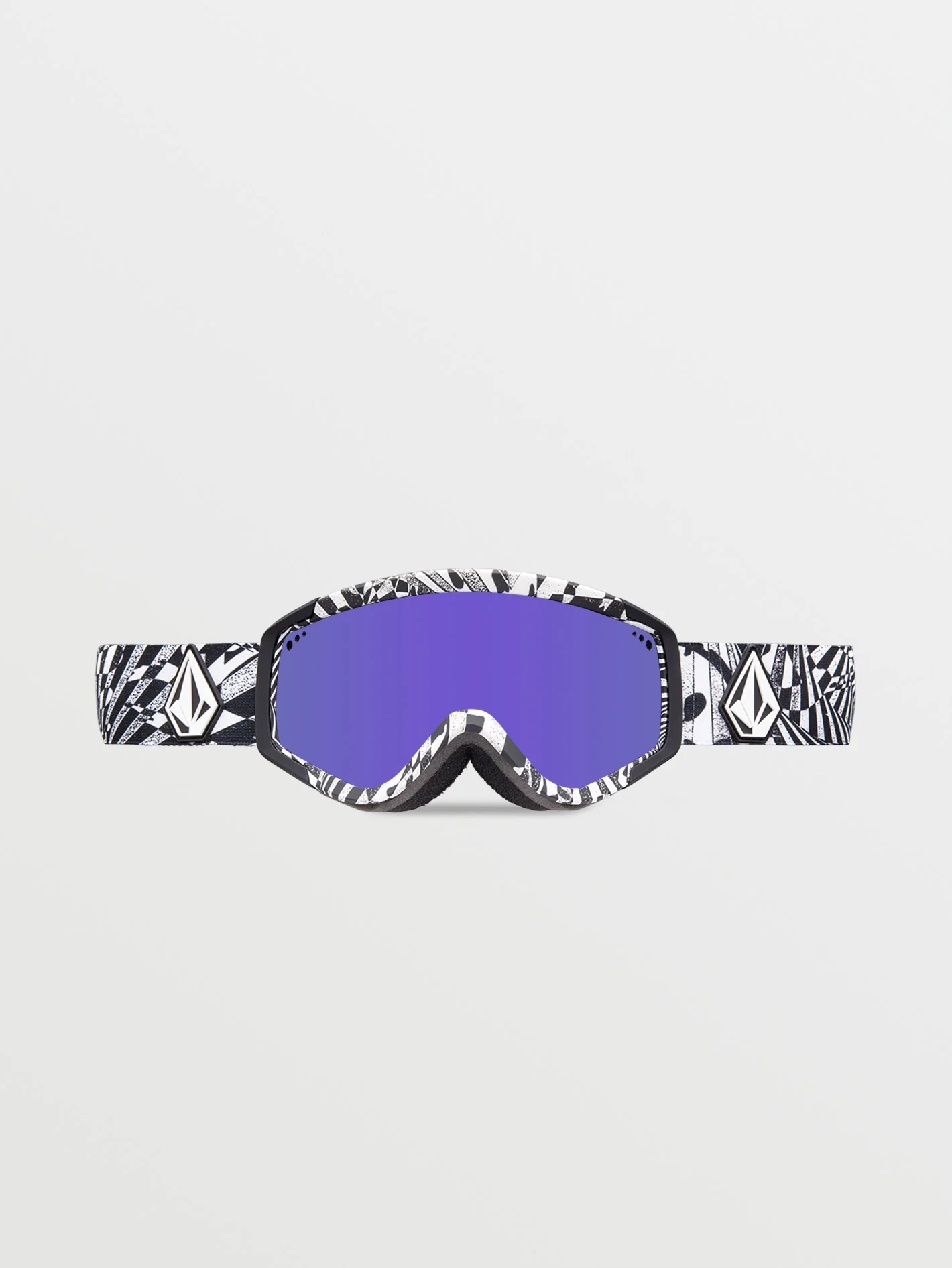 Attunga Youth Op Art Goggle (+ Bonus Lens - Yellow) - PURPLE CHROME - Image 2