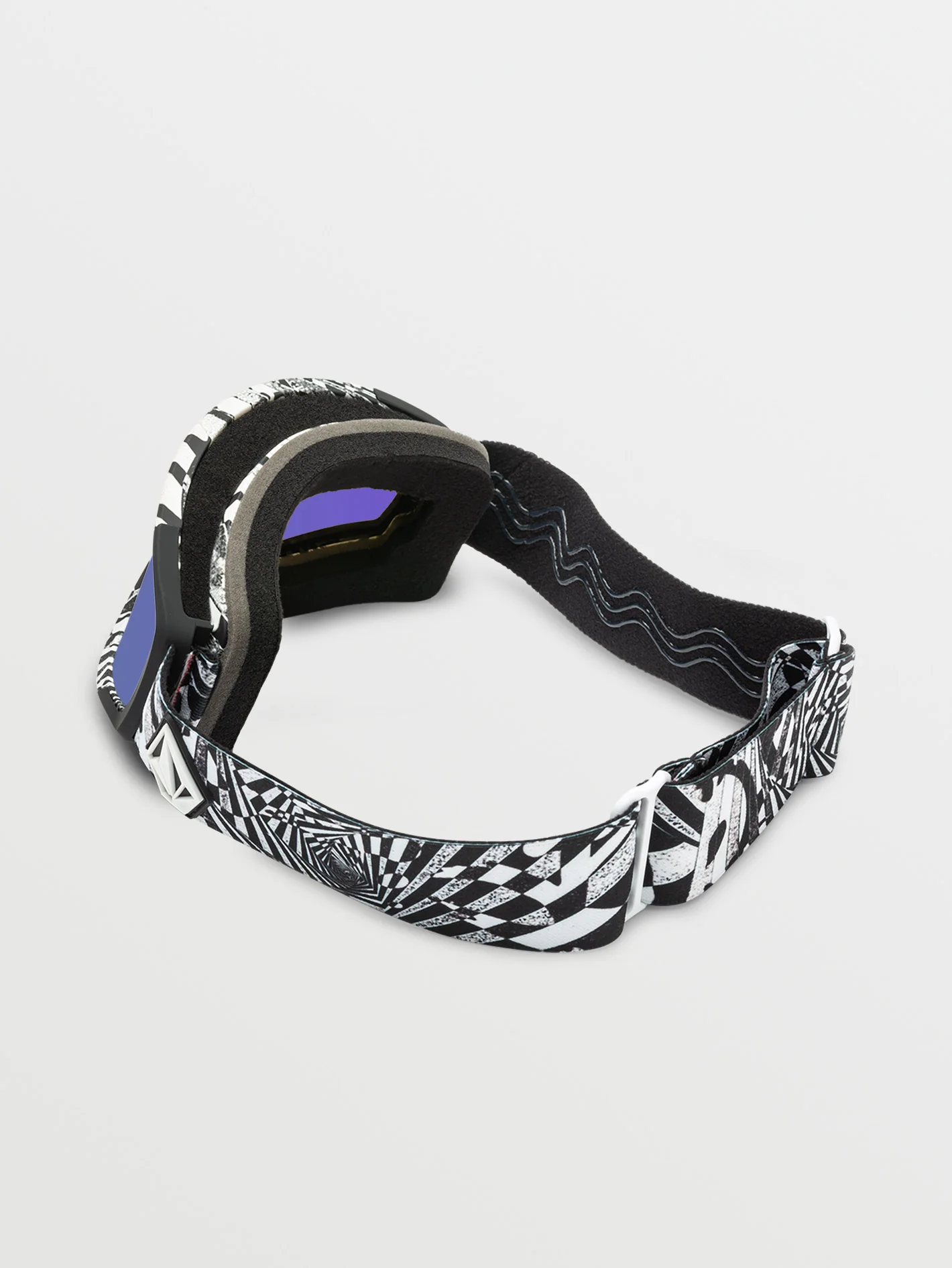 Attunga Youth Op Art Goggle (+ Bonus Lens - Yellow) - PURPLE CHROME - Image 4