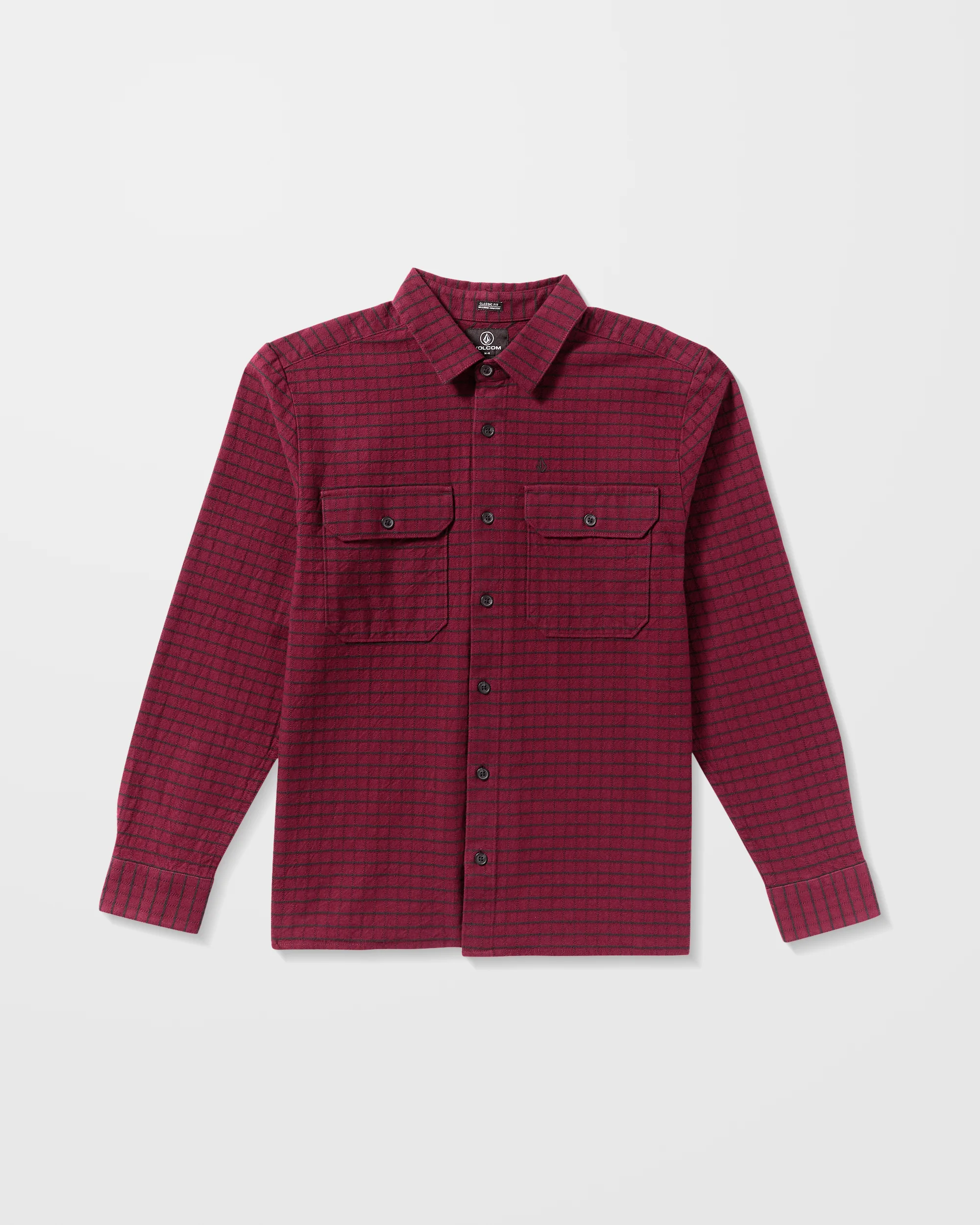 Augustone Shirt - Merlot - Image 6