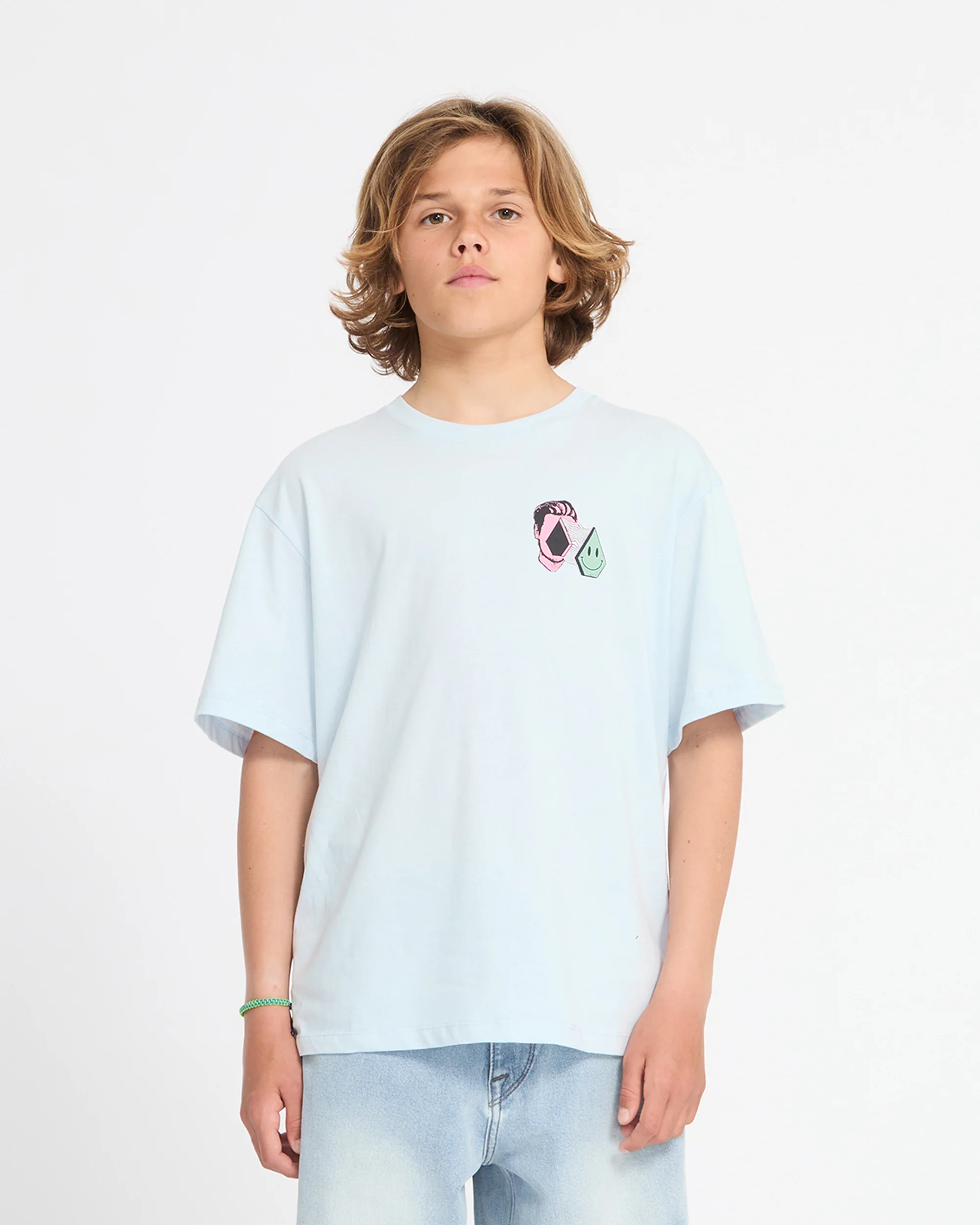 Aura T-Shirt - Light Blue Acid - (KIDS)
