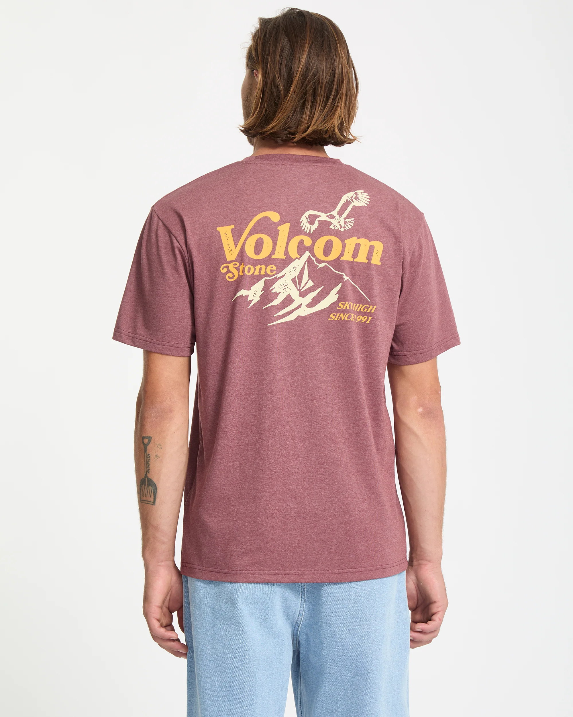 Back Country T-Shirt - Merlot - Image 2