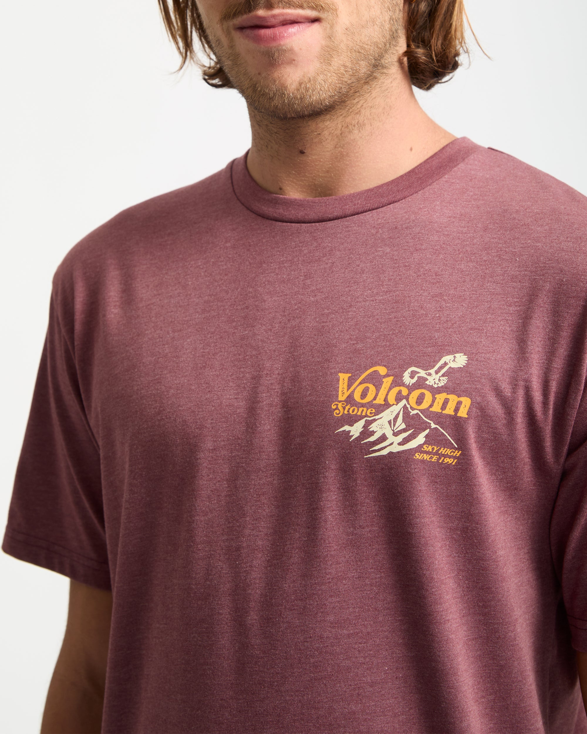 Back Country T-Shirt - Merlot - Image 3