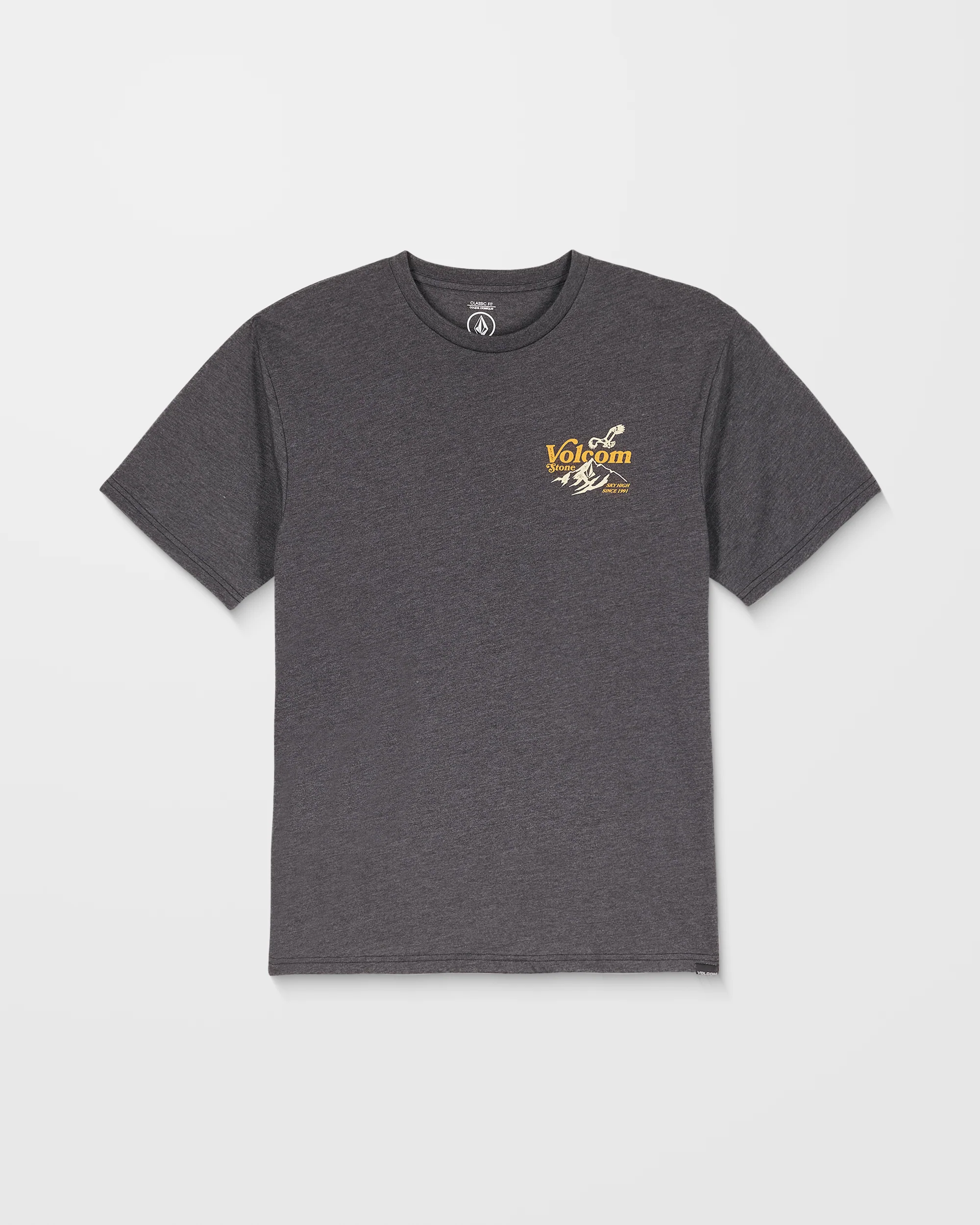 Back Country T-Shirt - Heather Black - Image 8