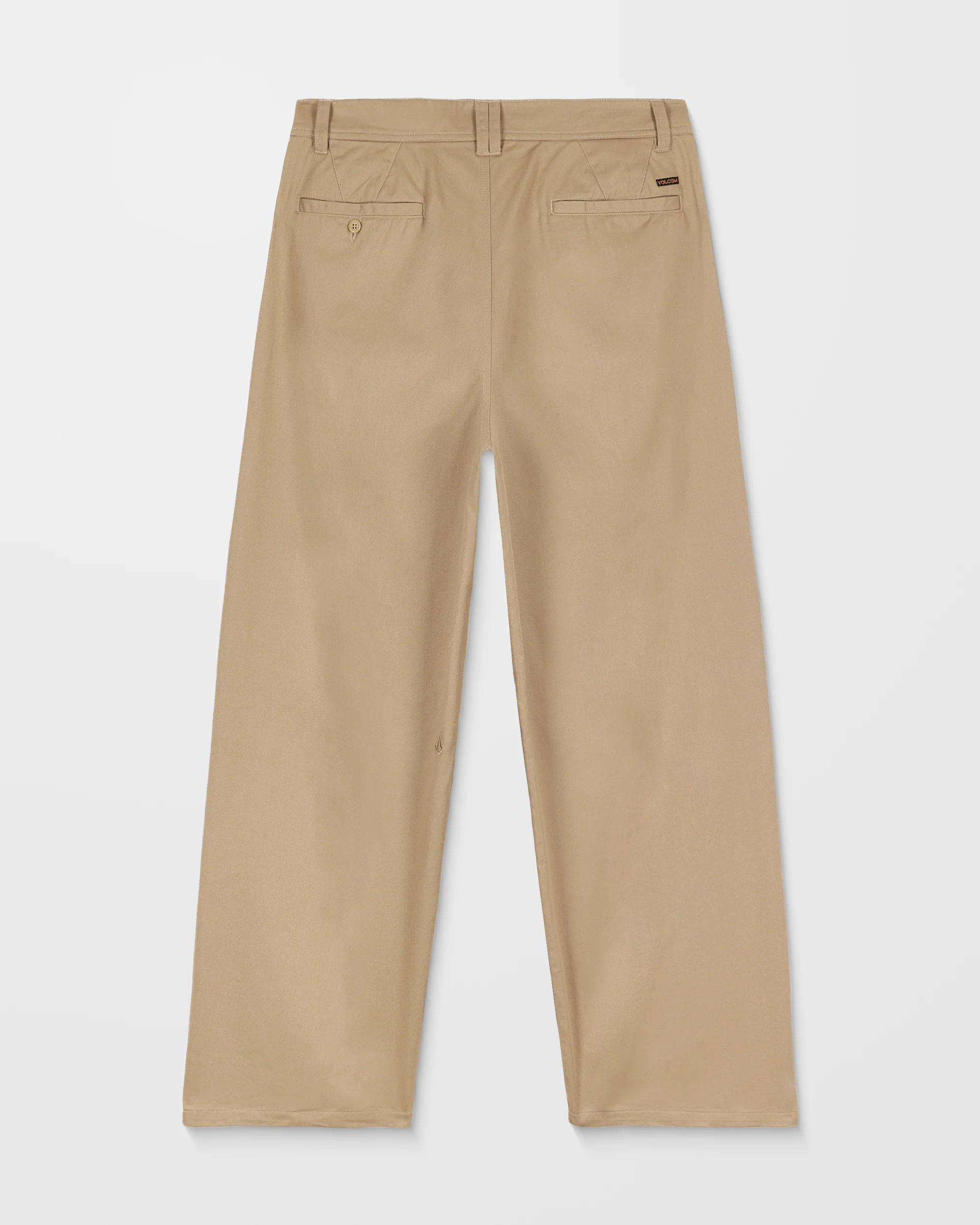 Baggos Pleat Trousers - Khaki - Image 9