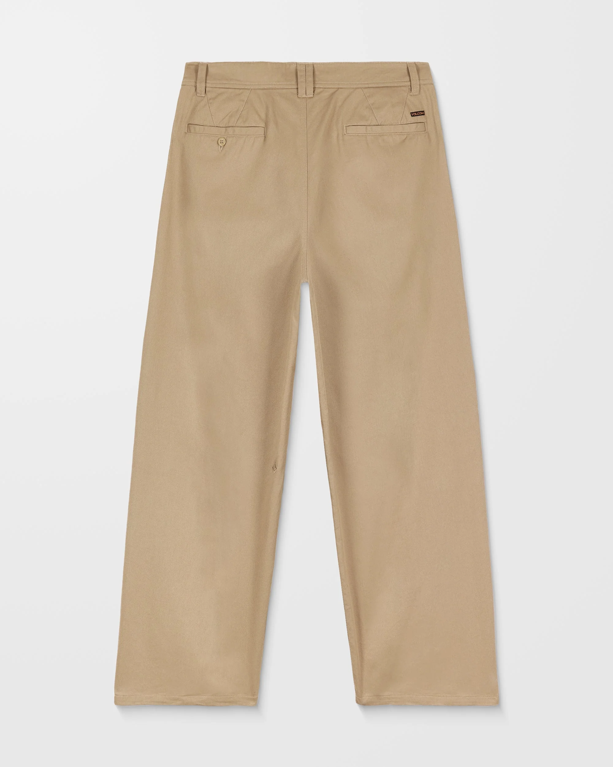 Baggos Pleat Trousers - Khaki - Image 7