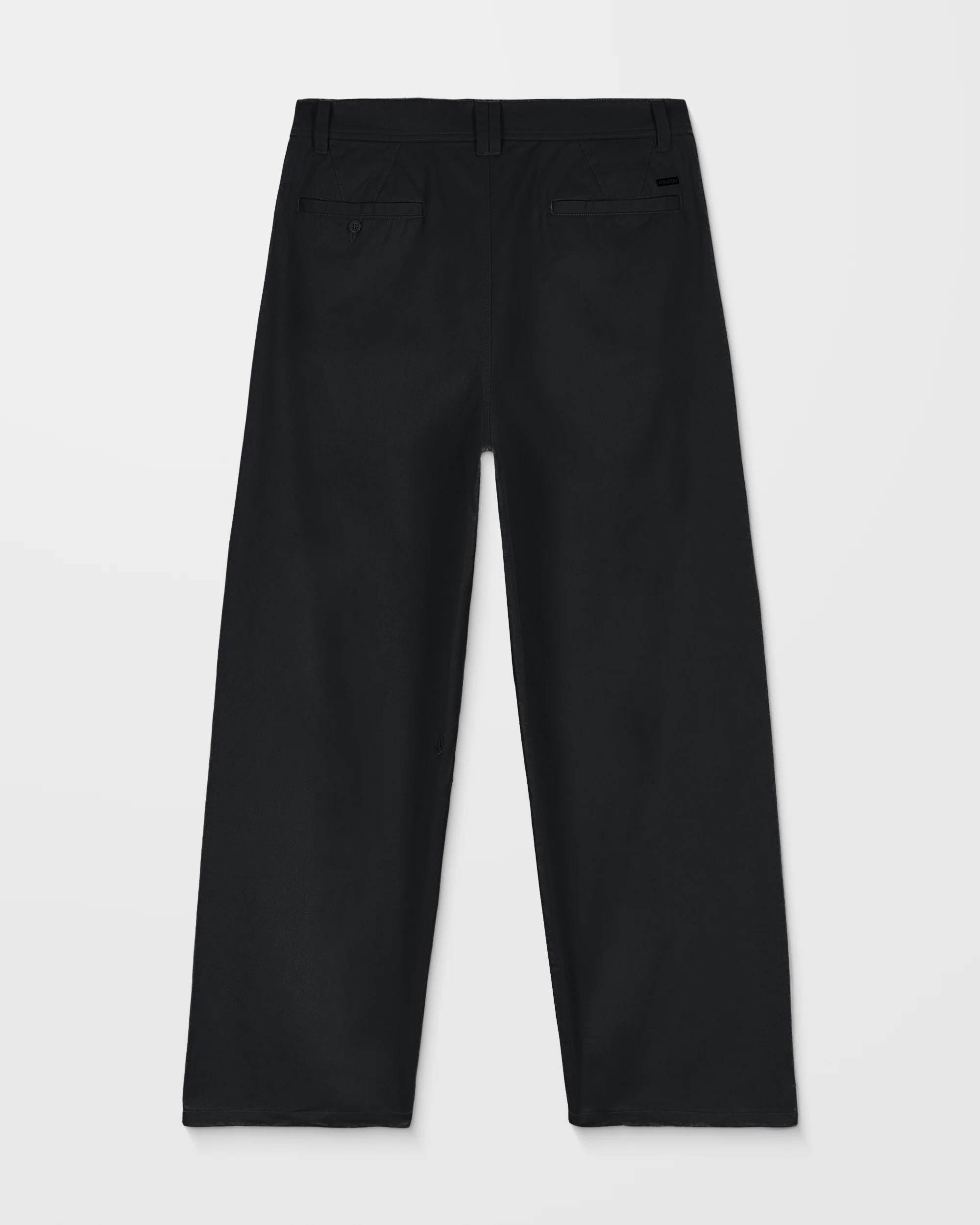 Baggos Pleat Trousers - Black - Image 7