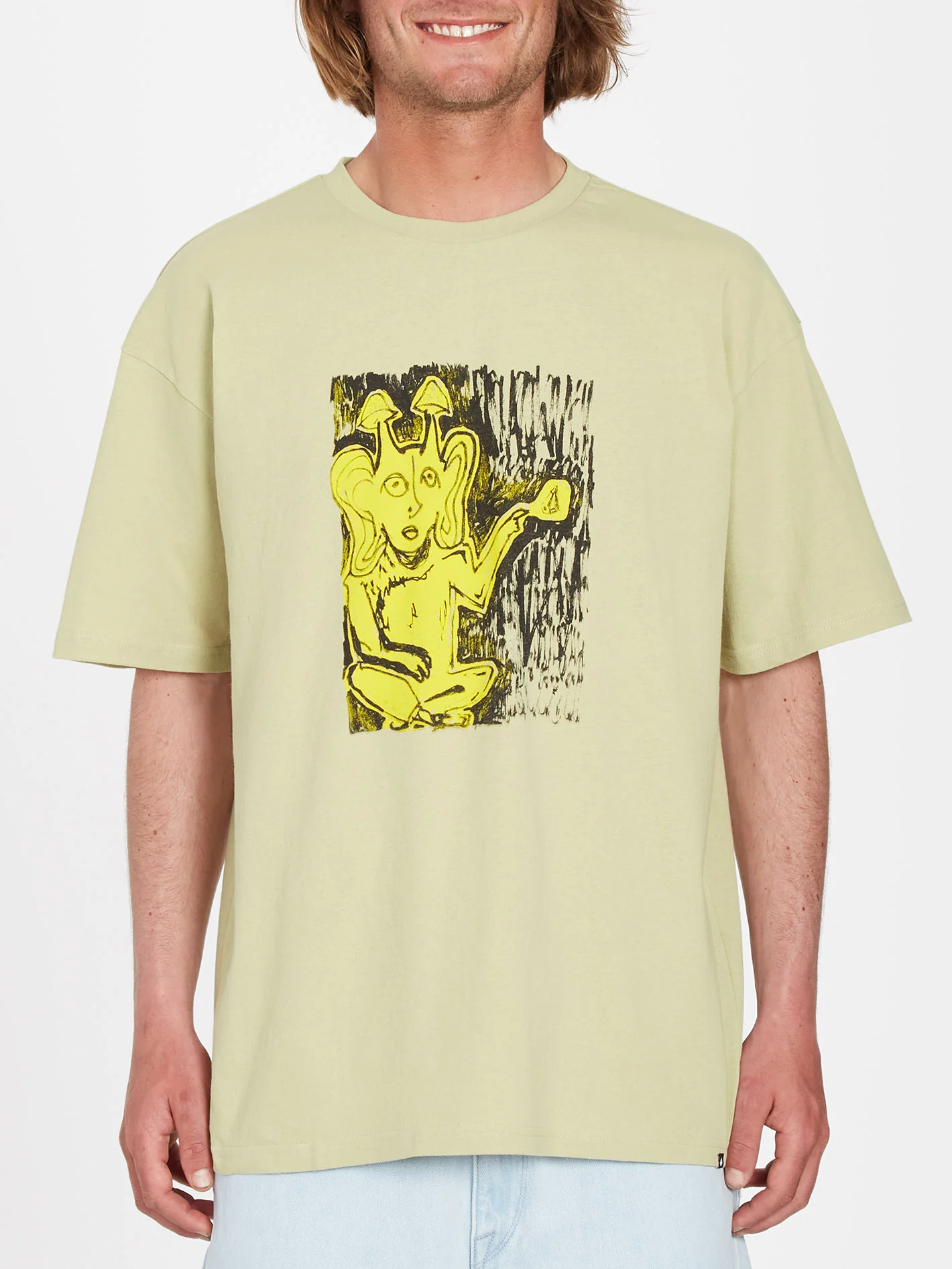 Balister T-shirt - LENTIL GREEN - Image 4