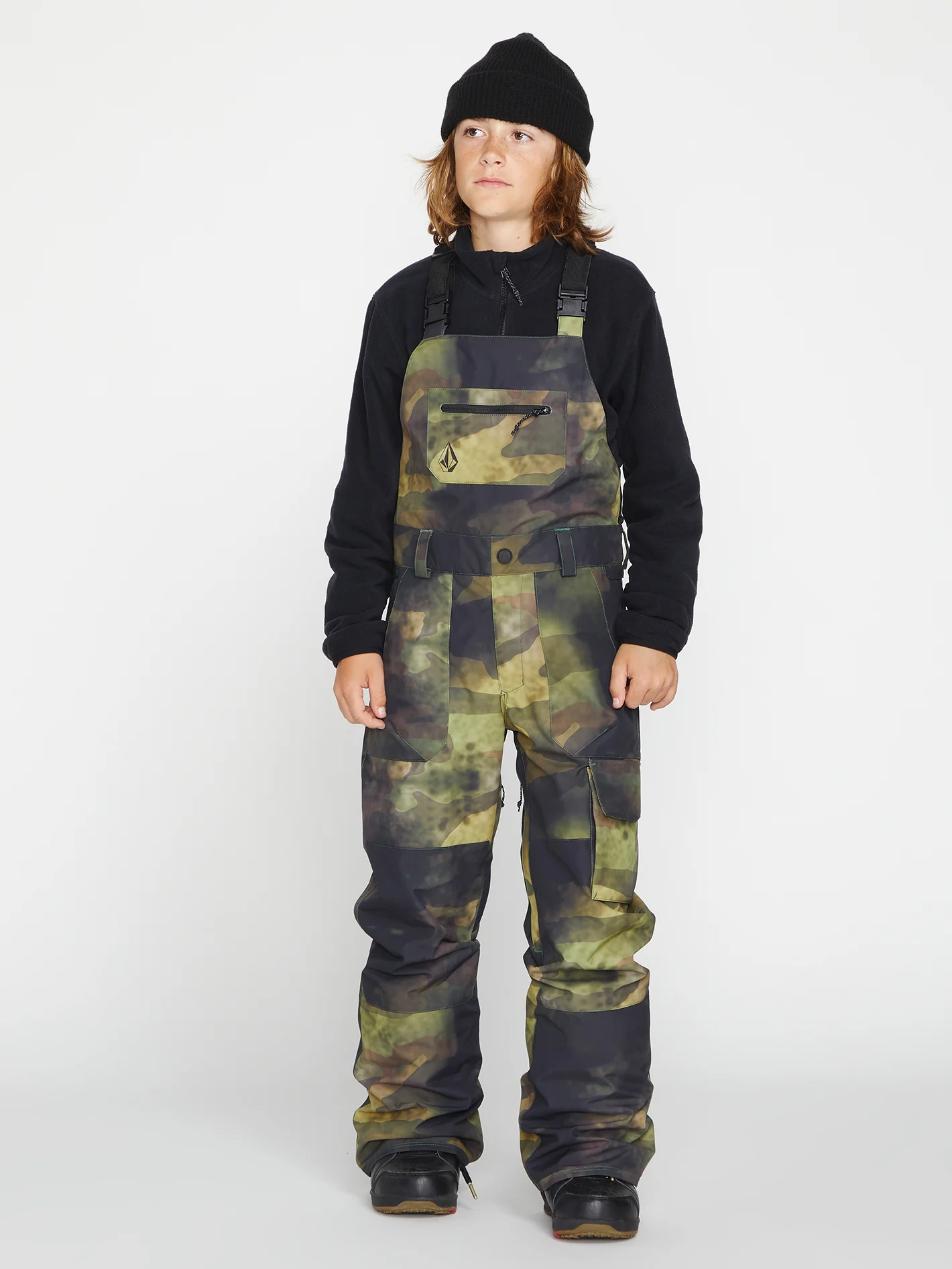 Barkley Insulated Bib Overall - Camouflage - (Kids) - Image 5