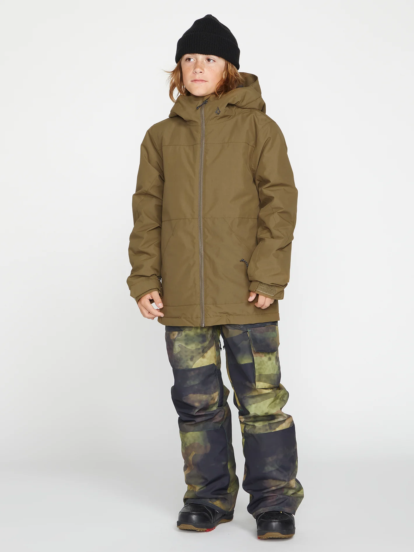 Barkley Insulated Bib Overall - Camouflage - (Kids) - Image 7