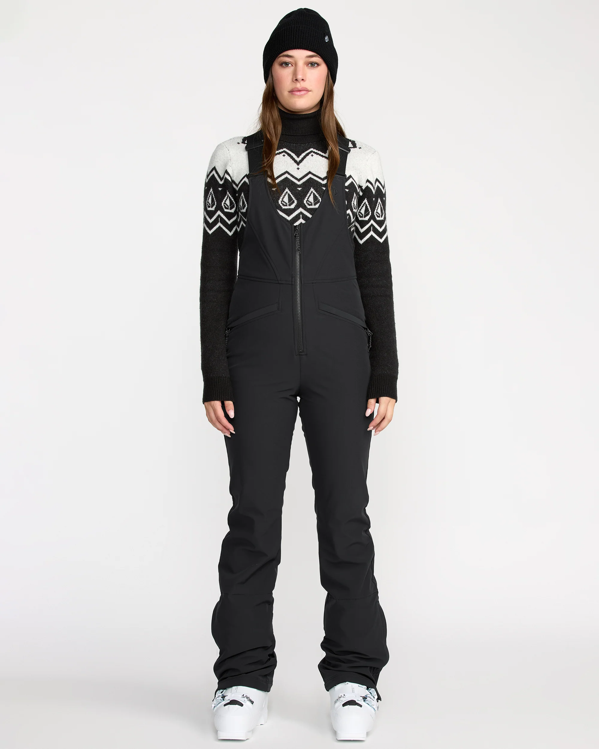 Battle Stretch Bib Overall - Black